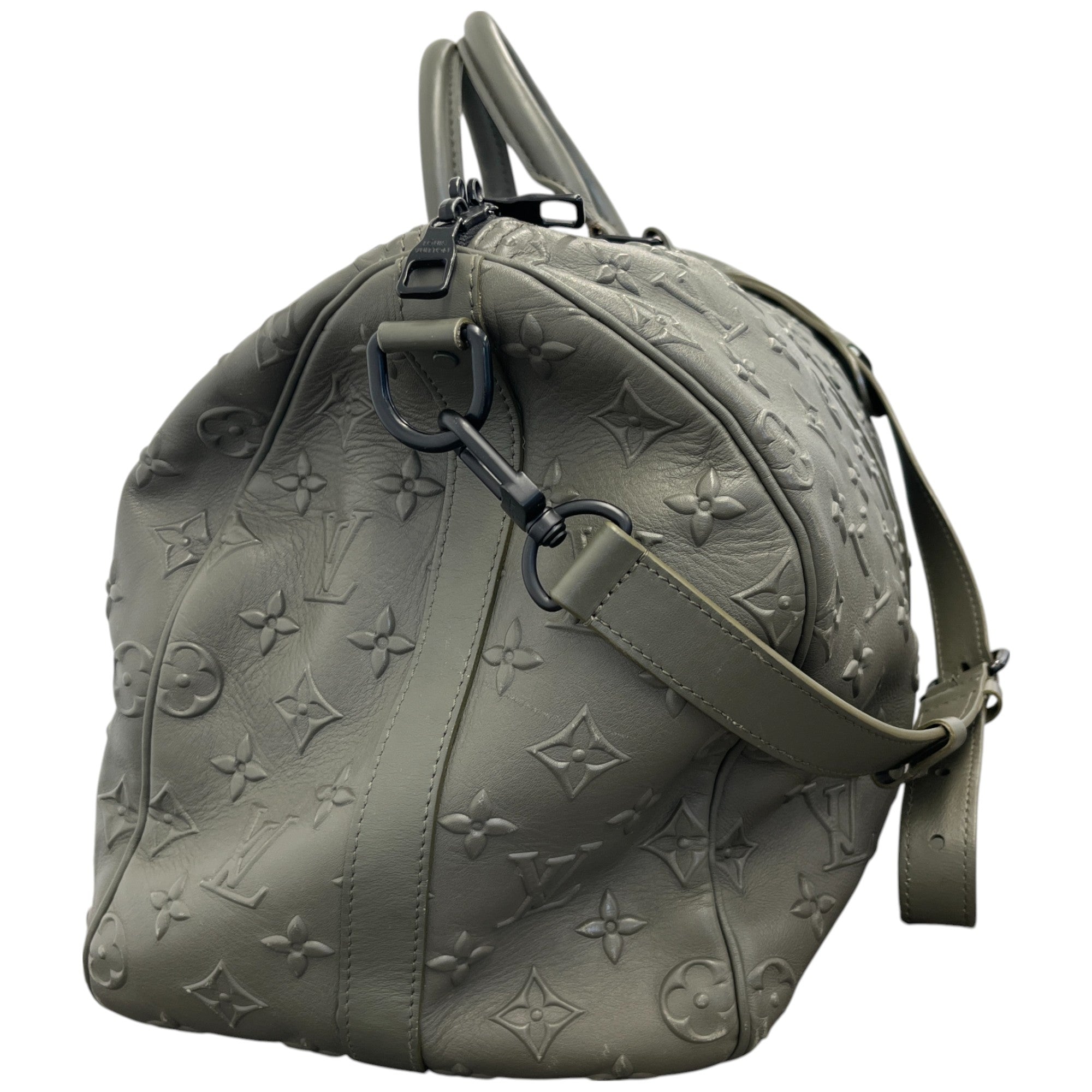 Men's Keepall Bandouliere 50 Monogram Bag Khaki