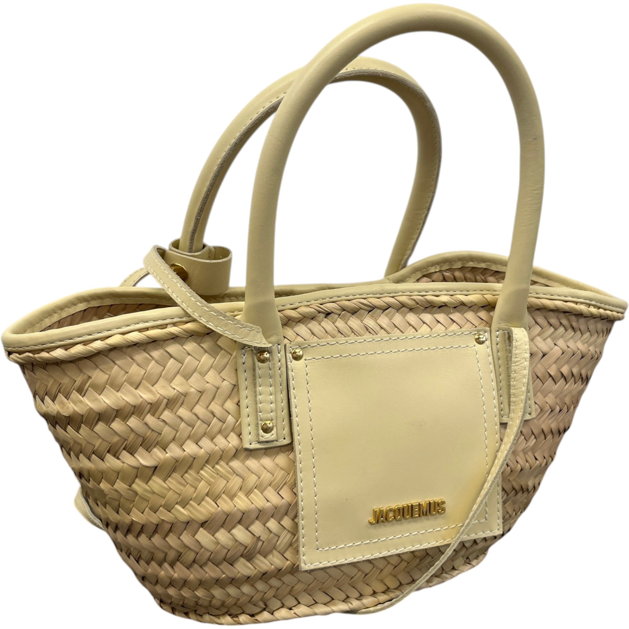 Women's Le Petit Panier Raffia Handbag Beige