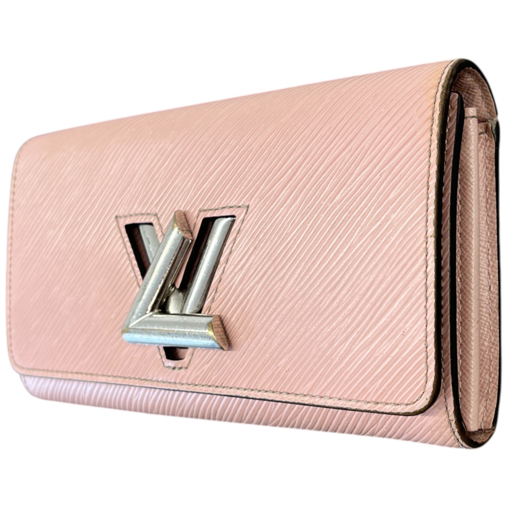 Women's Epi Twist Logo Wallet Pink