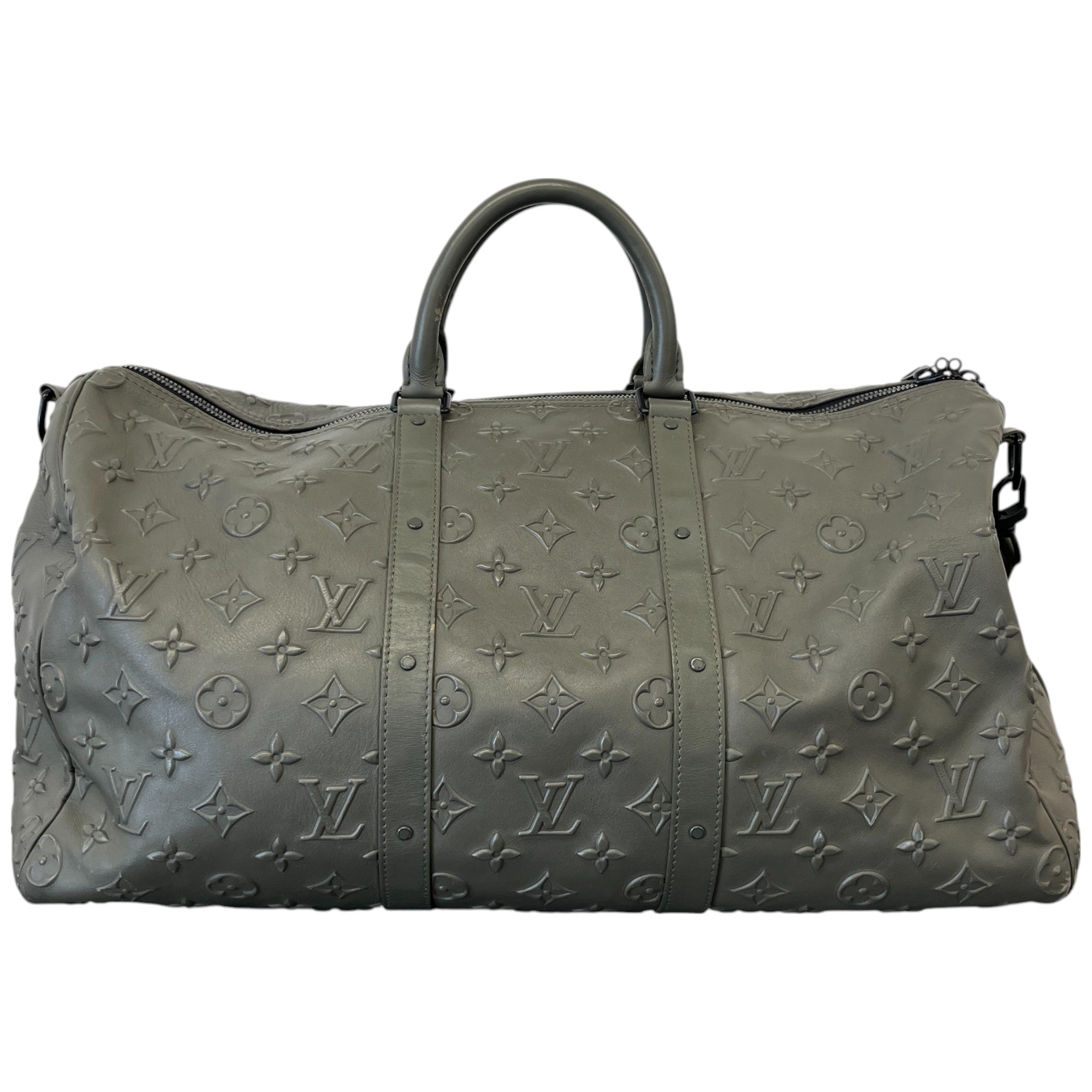 Men's Keepall Bandouliere 50 Monogram Bag Khaki