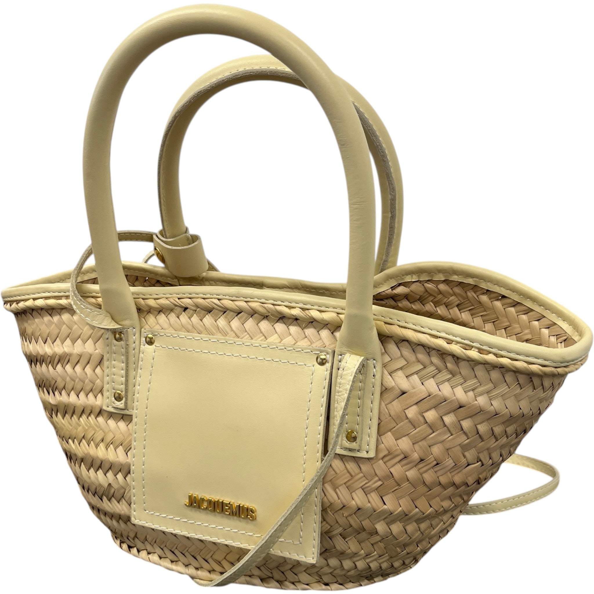 Women's Le Petit Panier Raffia Handbag Beige