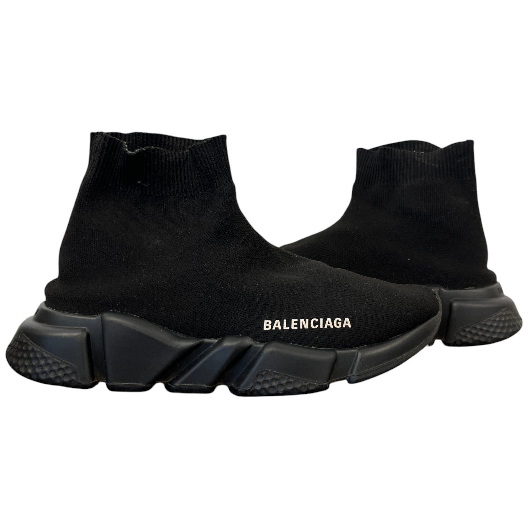 Women's Speed Sock High Trainers Black Size EU 38 / UK 5