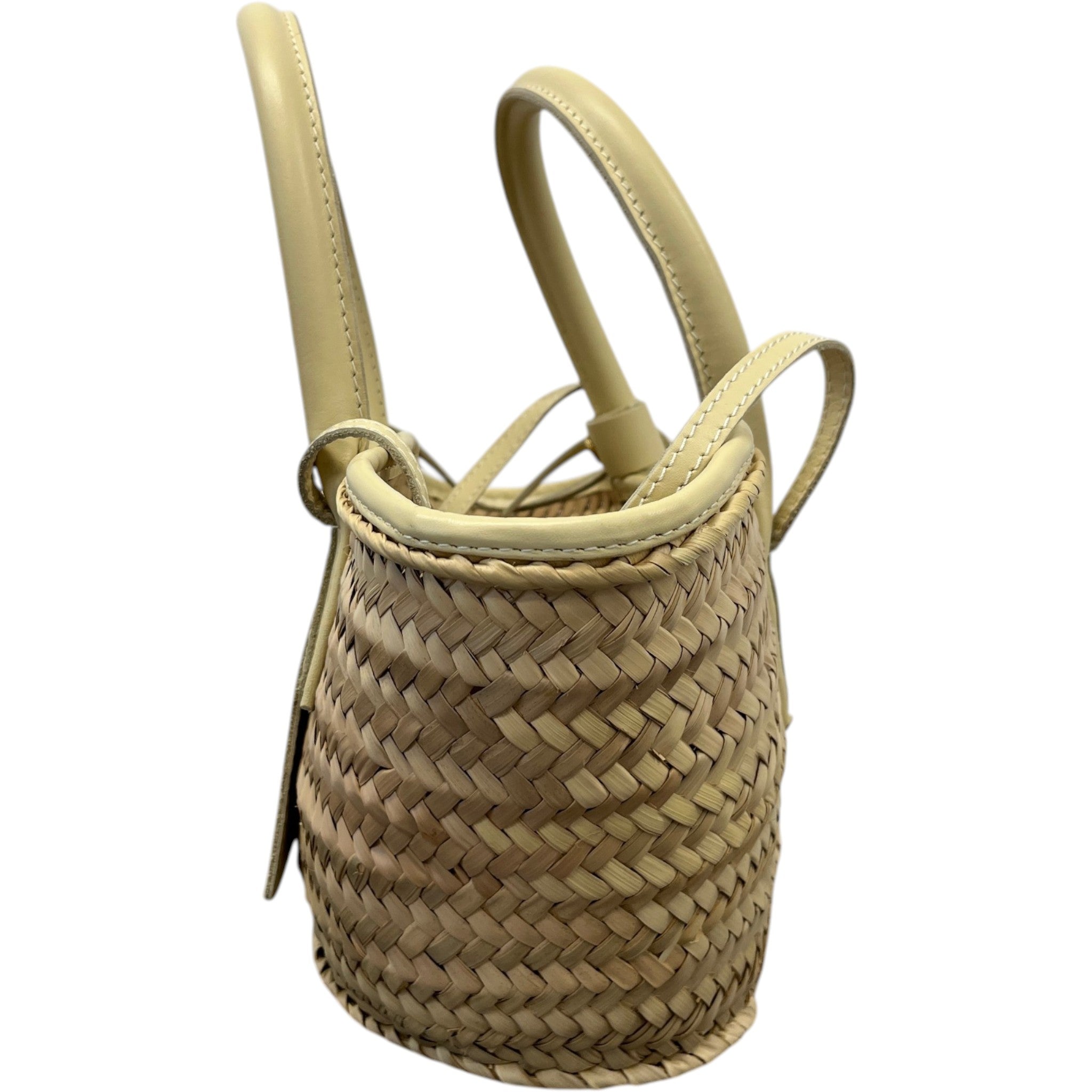 Women's Le Petit Panier Raffia Handbag Beige