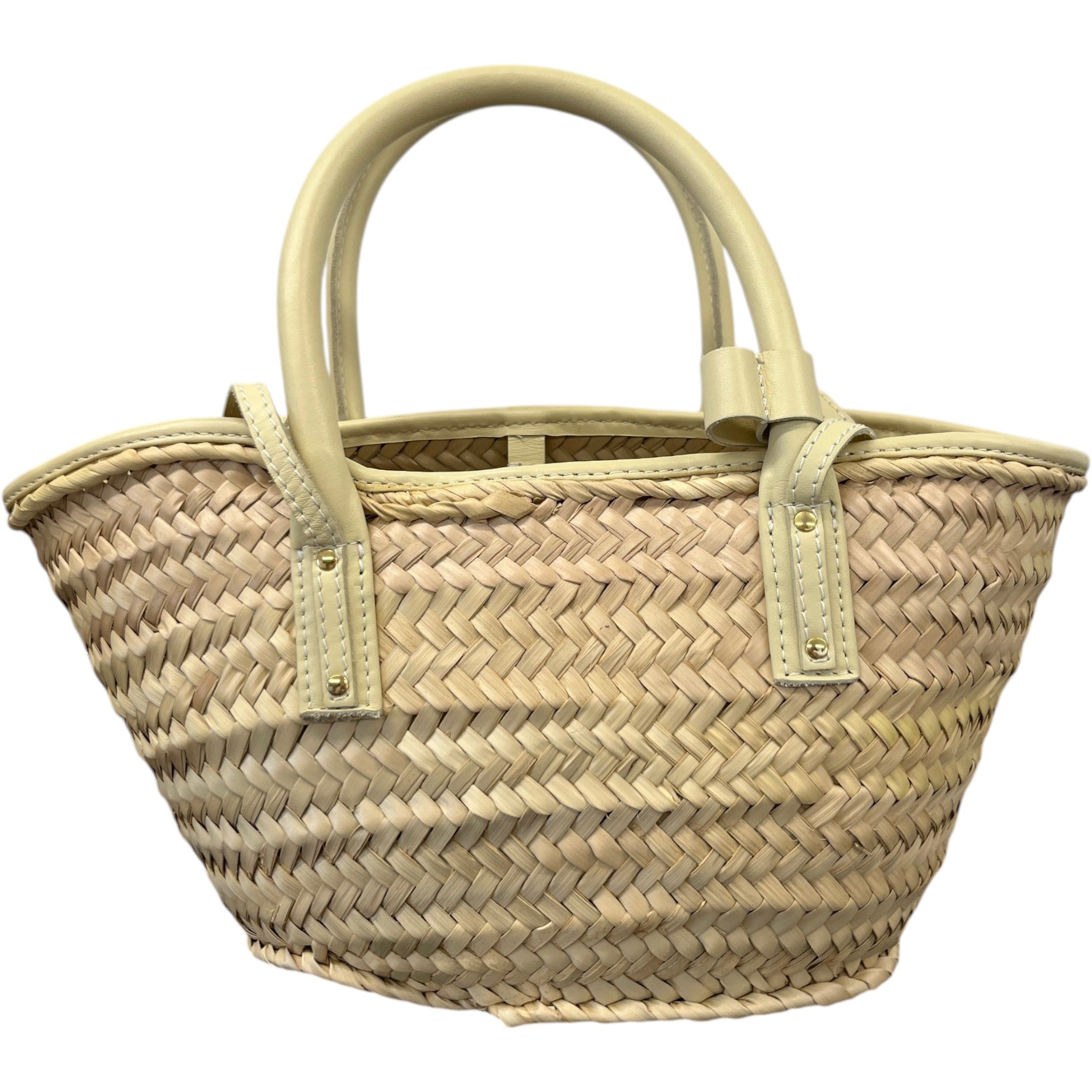 Women's Le Petit Panier Raffia Handbag Beige