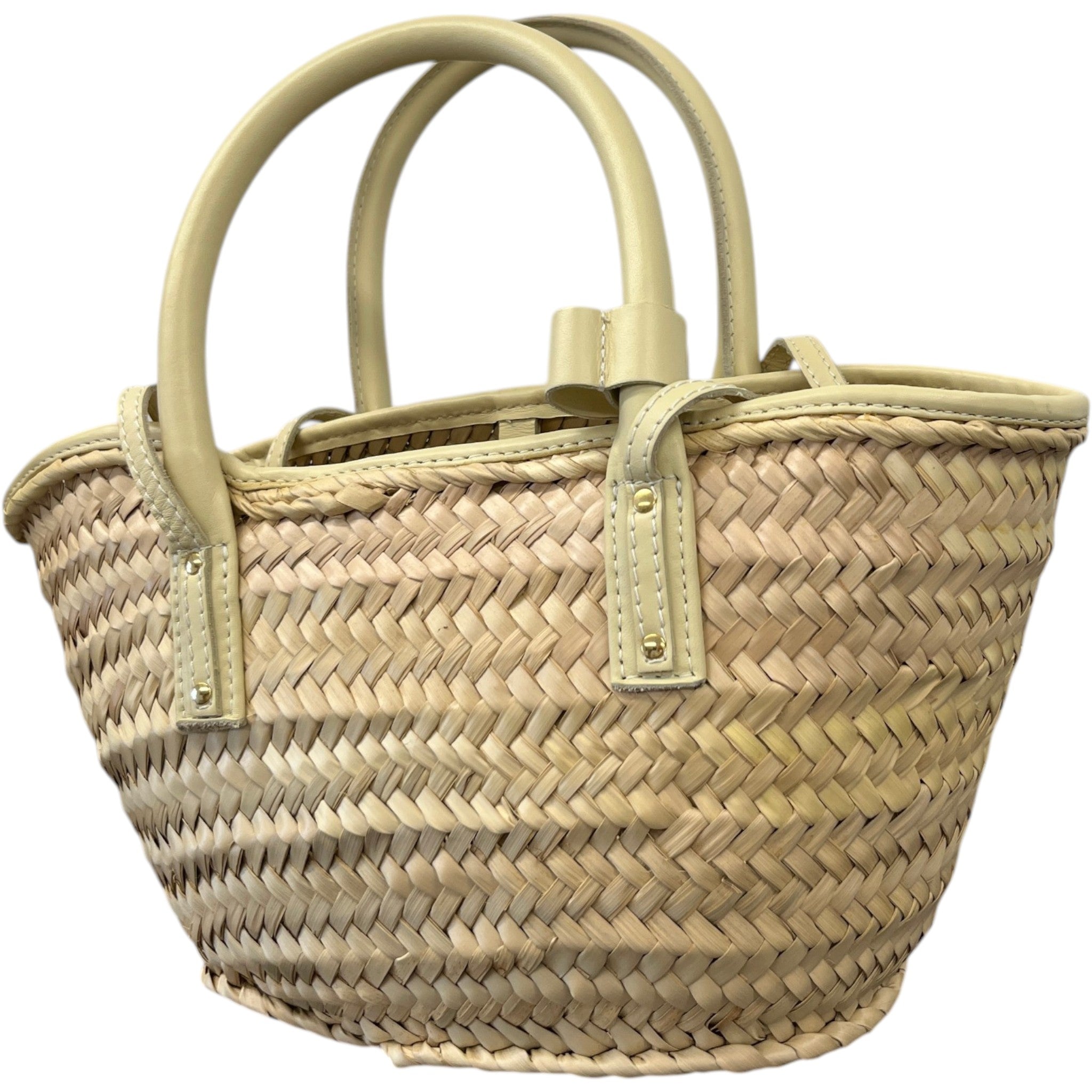 Women's Le Petit Panier Raffia Handbag Beige