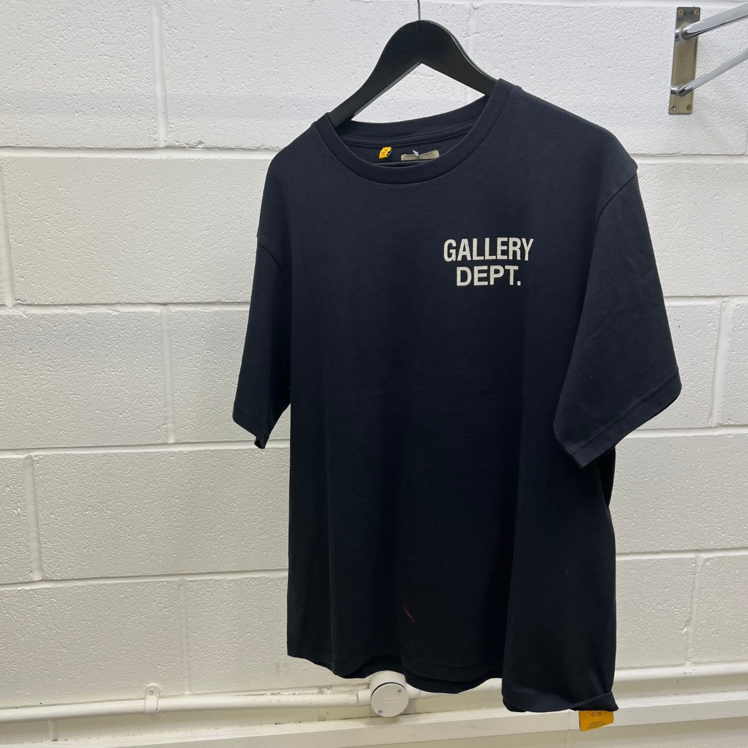 Men's Logo Print T-Shirt Black Size M