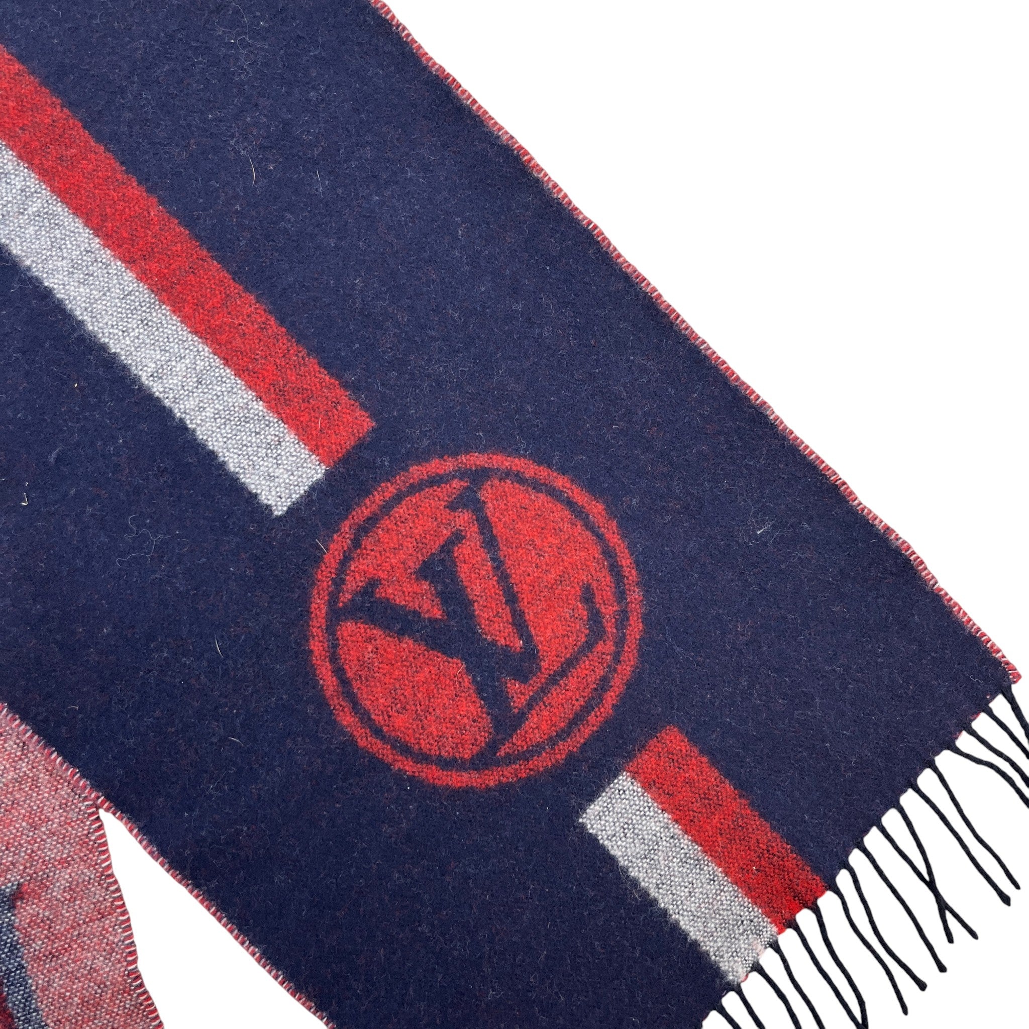 Men's Lv Scarf Navy
