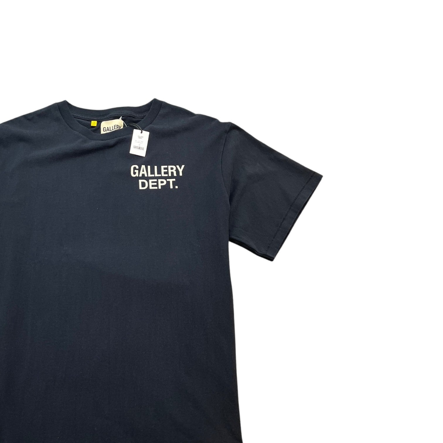 Men's Logo Print T-Shirt Black Size M