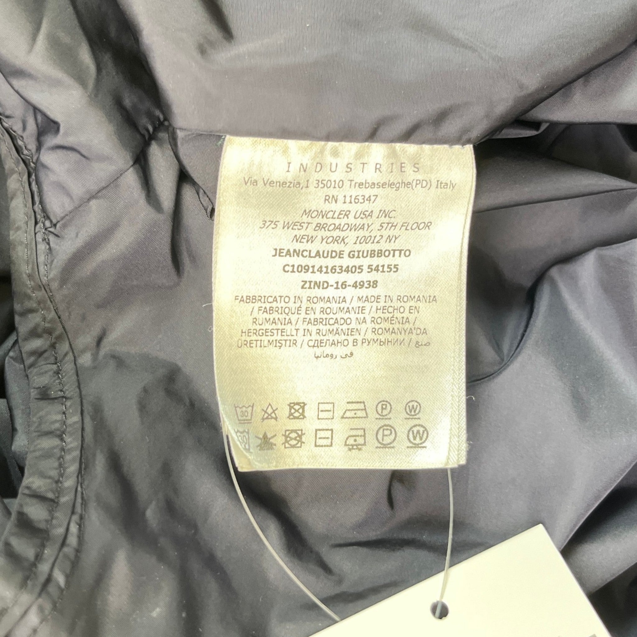 Men's Jeanclaude Windbreaker Navy Size 2 / M