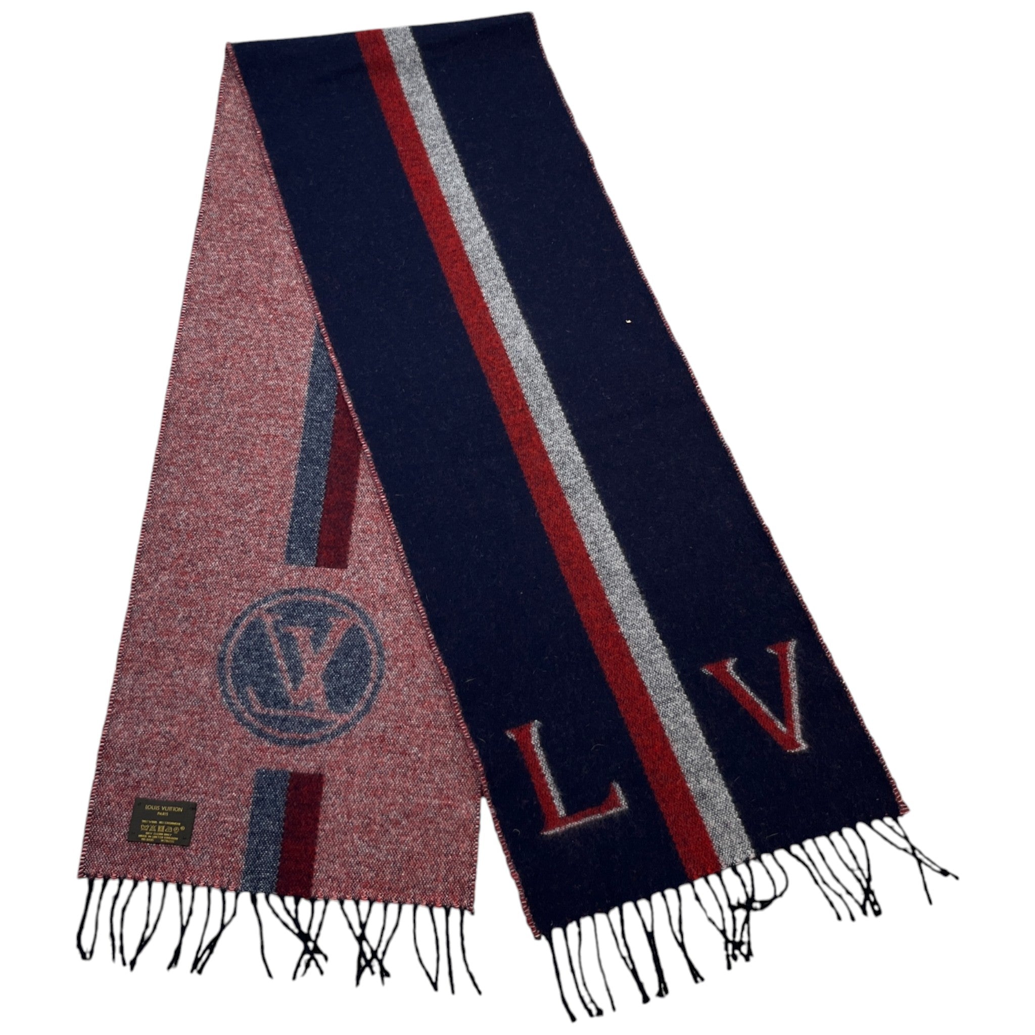 Men's Lv Scarf Navy