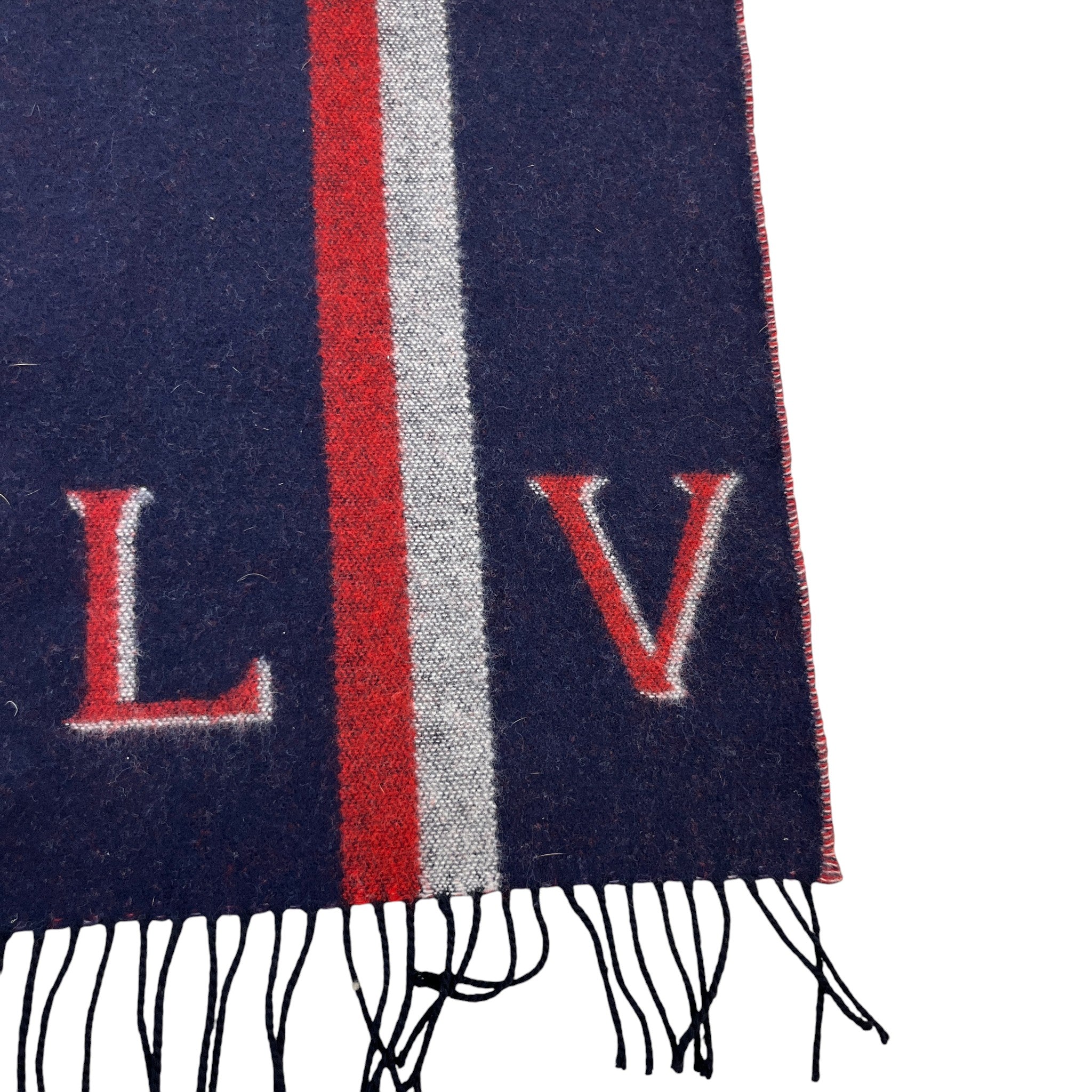Men's Lv Scarf Navy