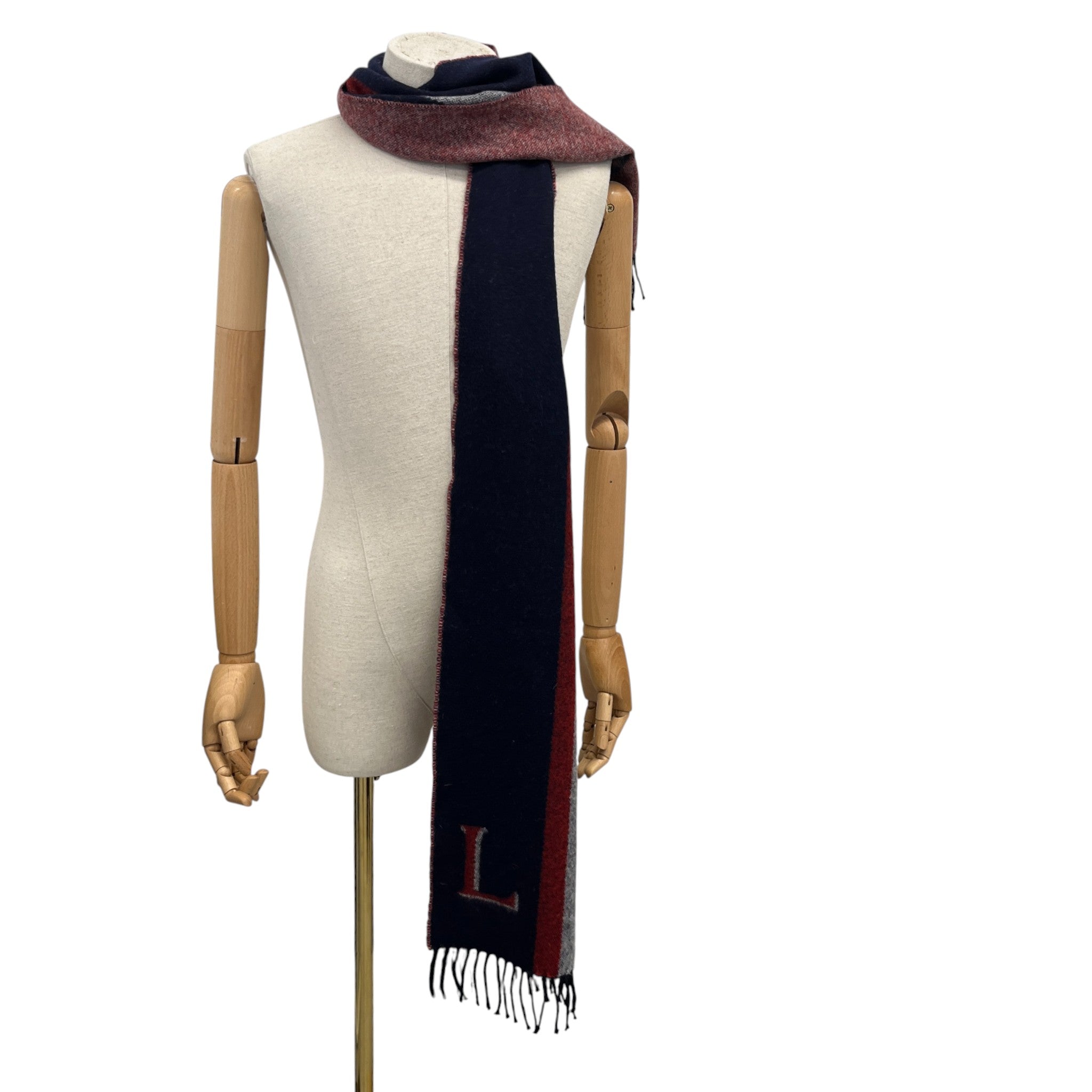 Men's Lv Scarf Navy