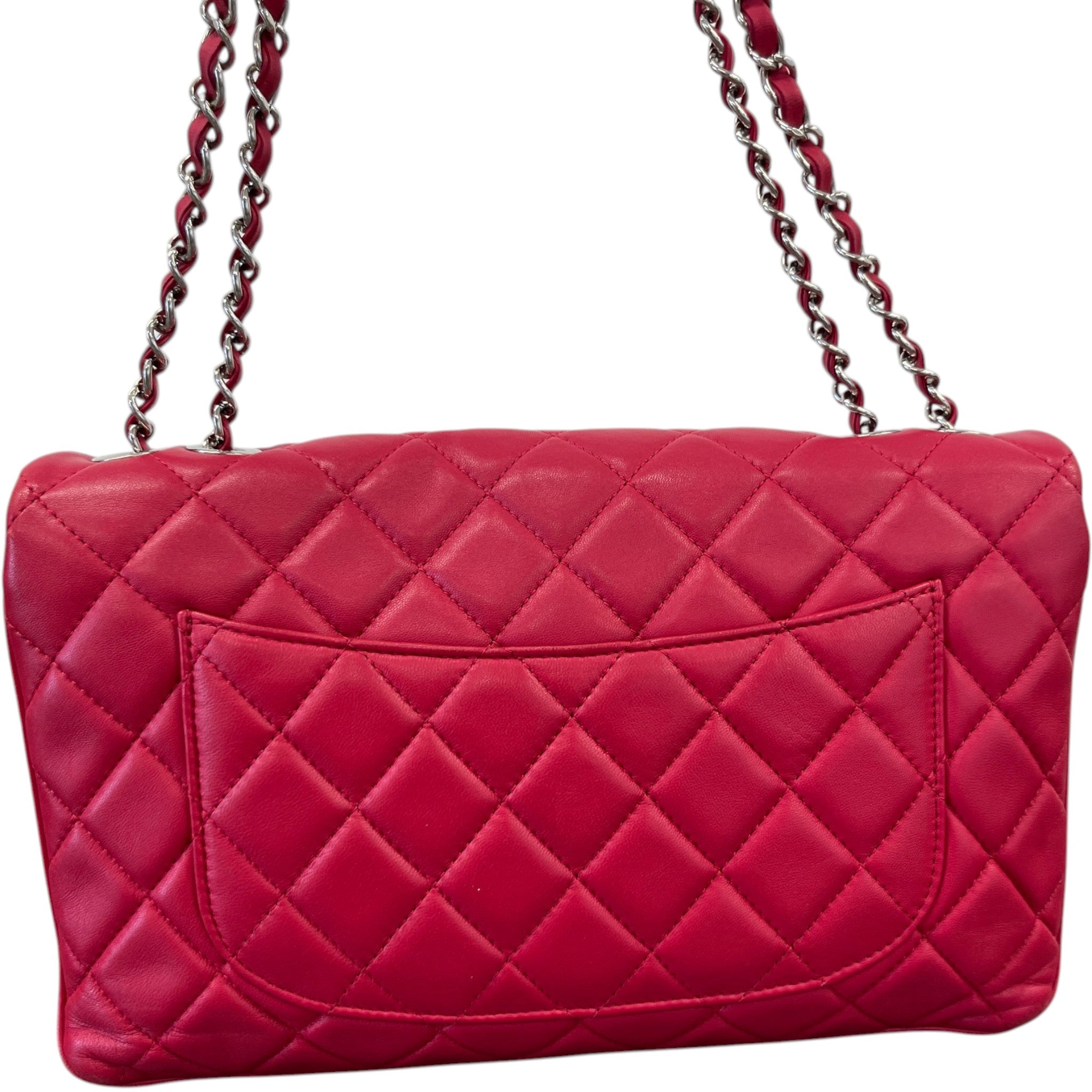 Women's Seasonal Triple Flap Bag Pink