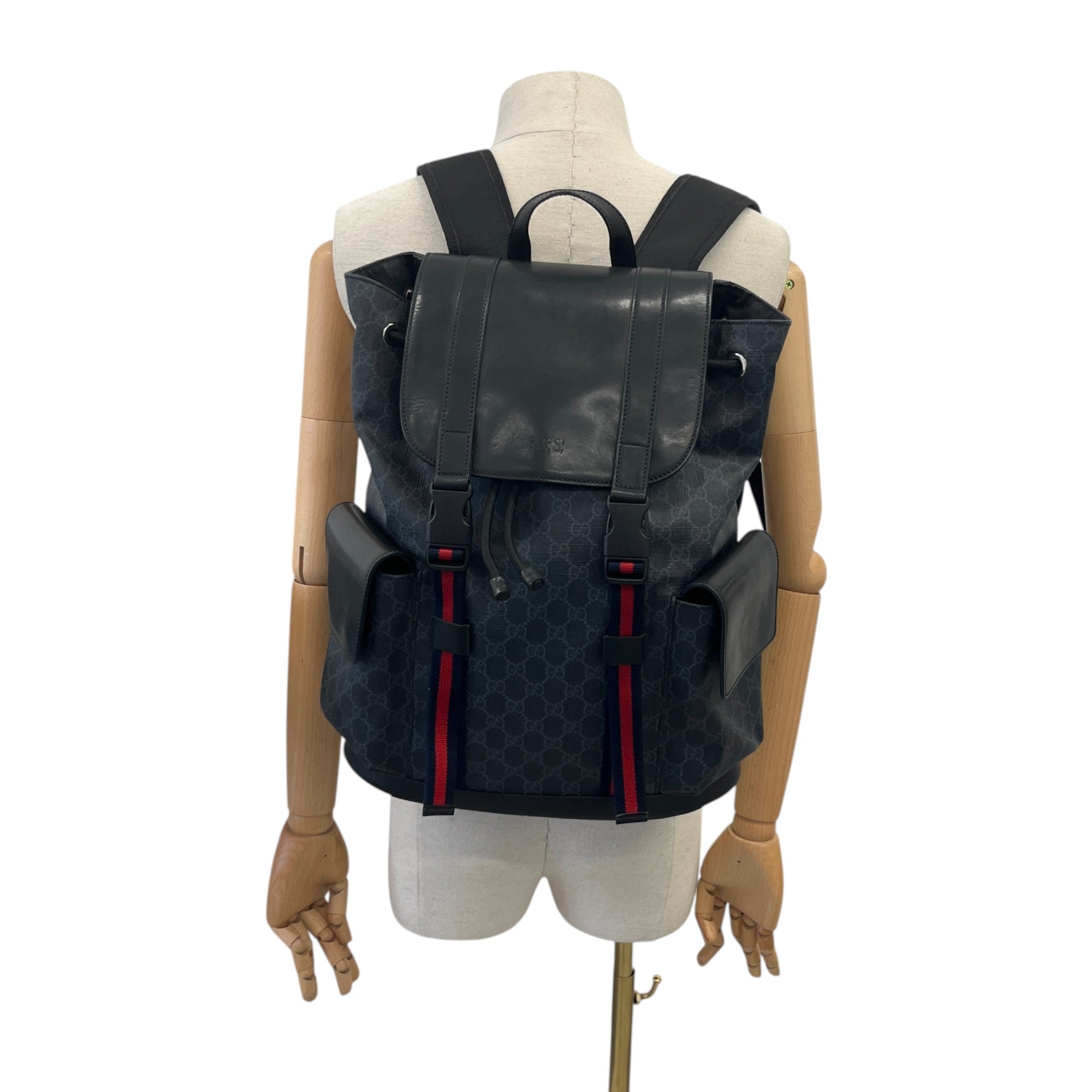 Men's Gg Supreme Backpack Black