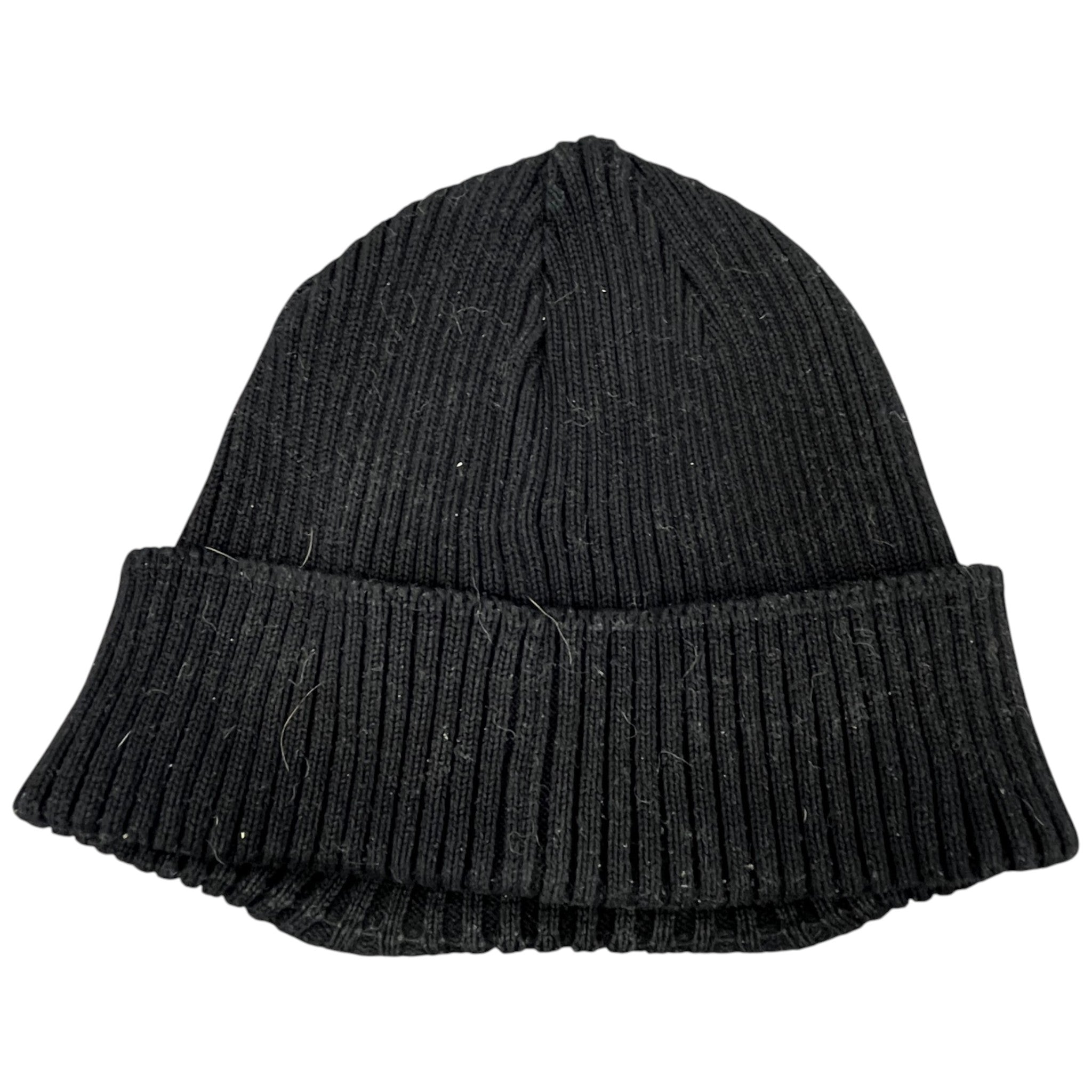 Men's Goggle Beanie Hat Black