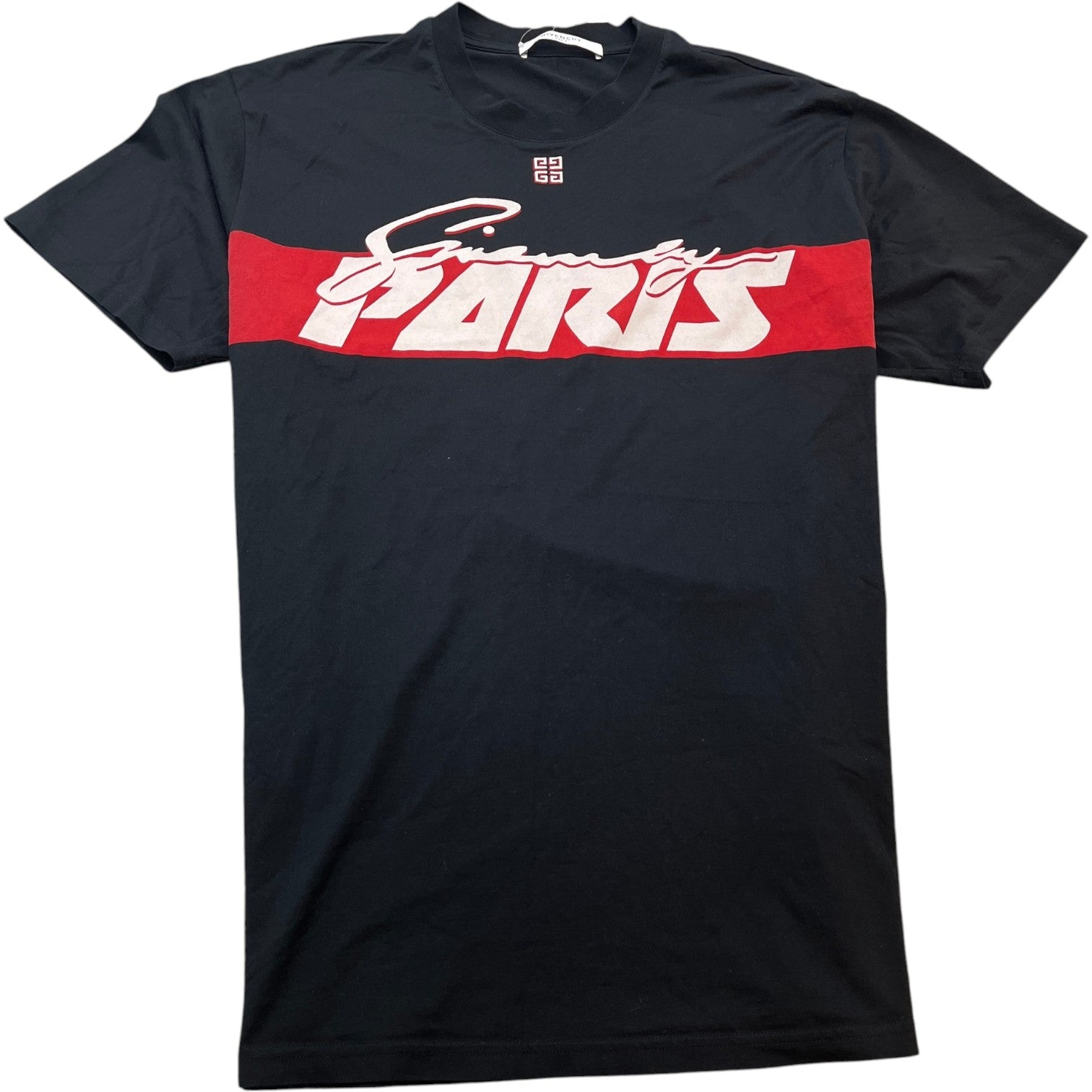 Men's Motocross Print T-Shirt Black Size L