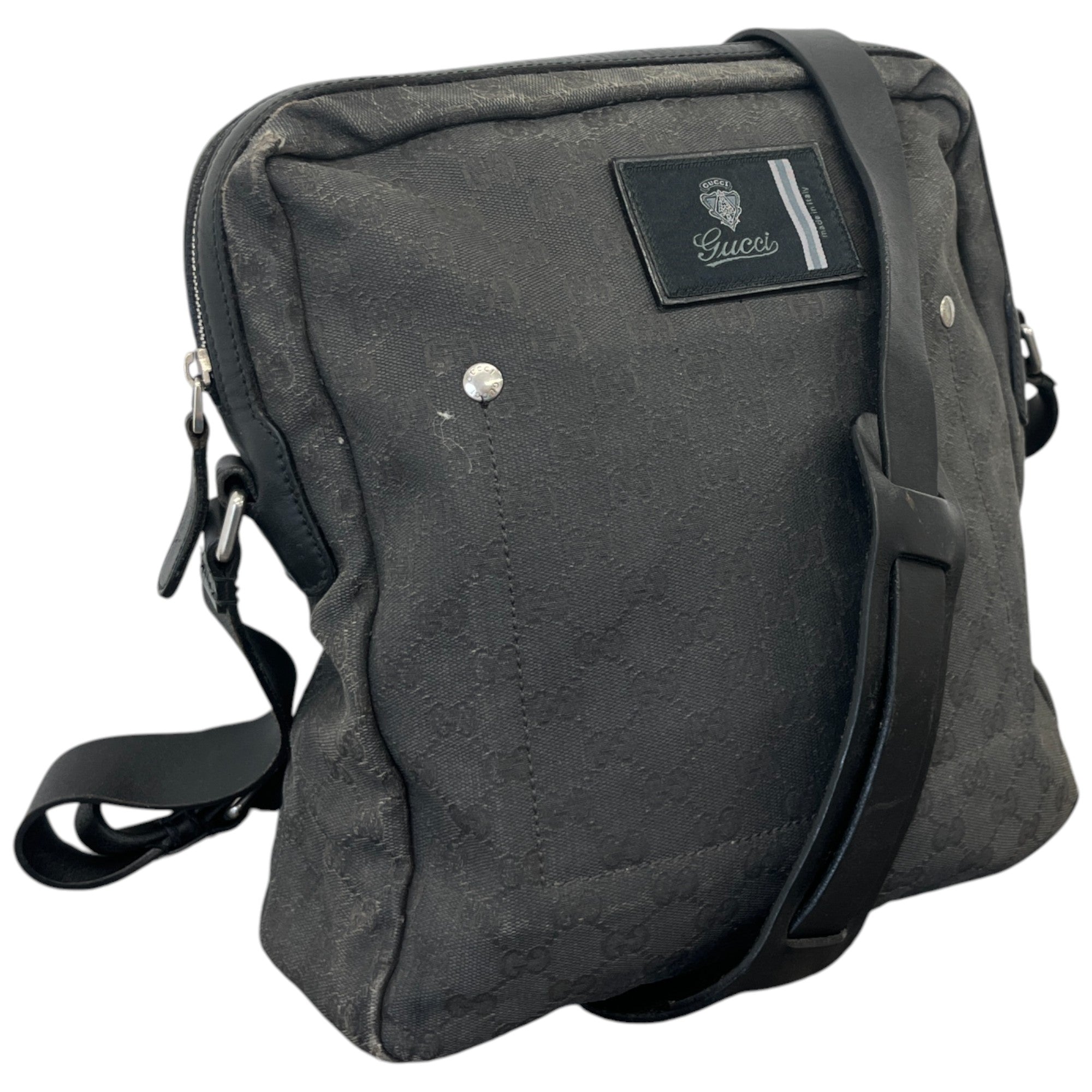 Men's Guccissima Messenger Bag Khaki