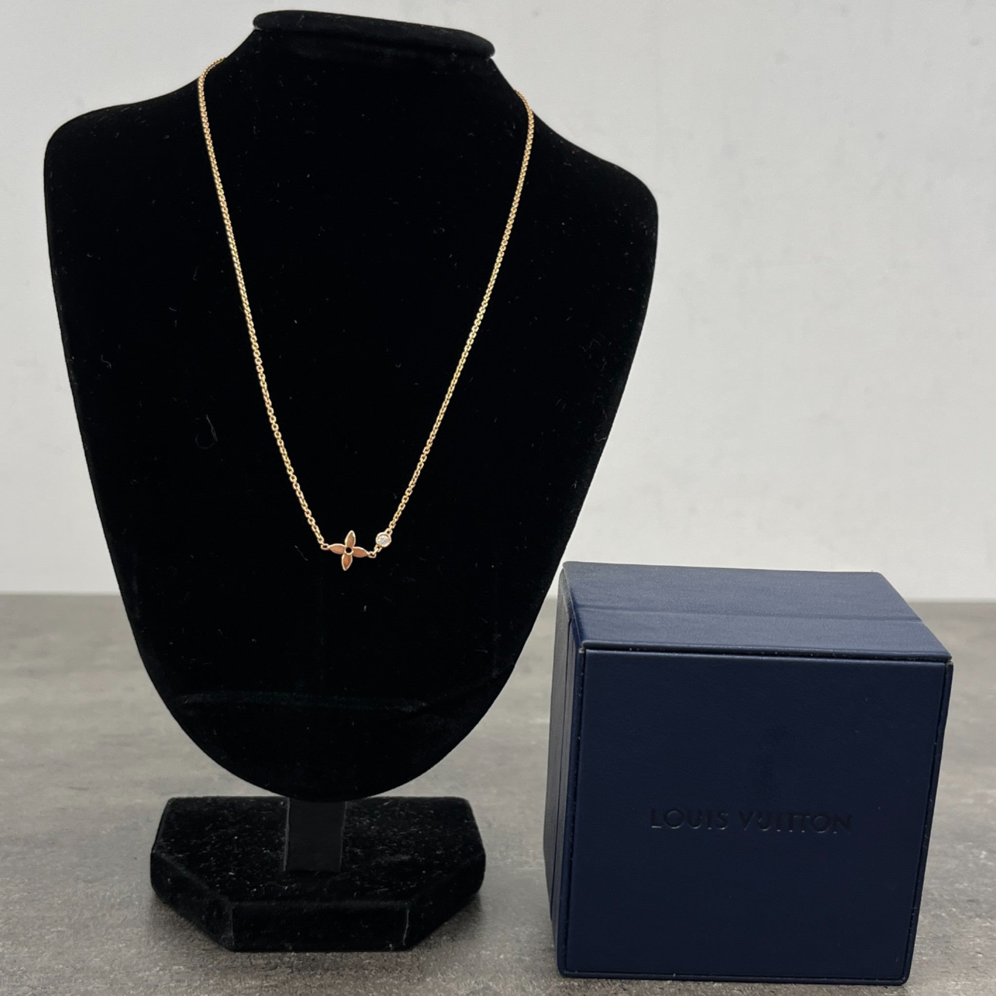 Women's Blossom Pendant, Pink Gold Necklace Gold