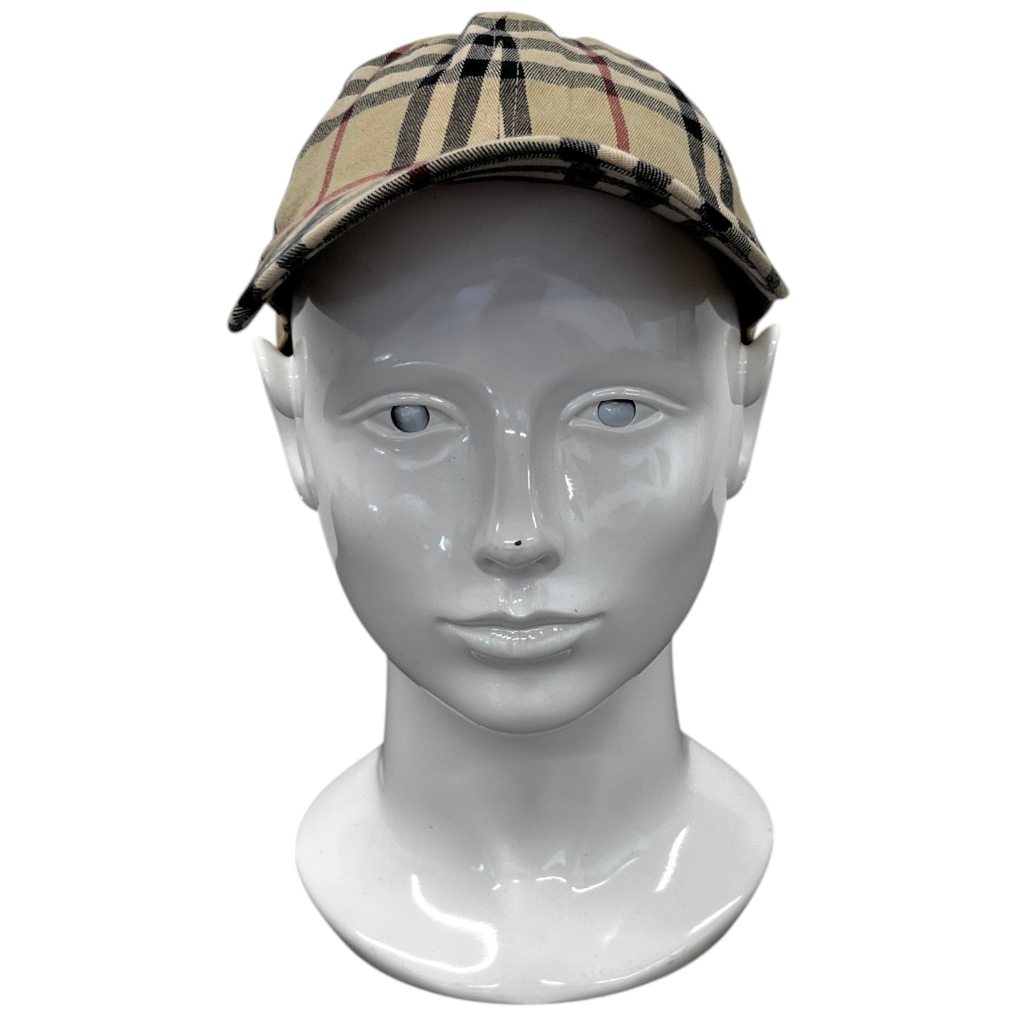 Men's Nova Check Hat Beige