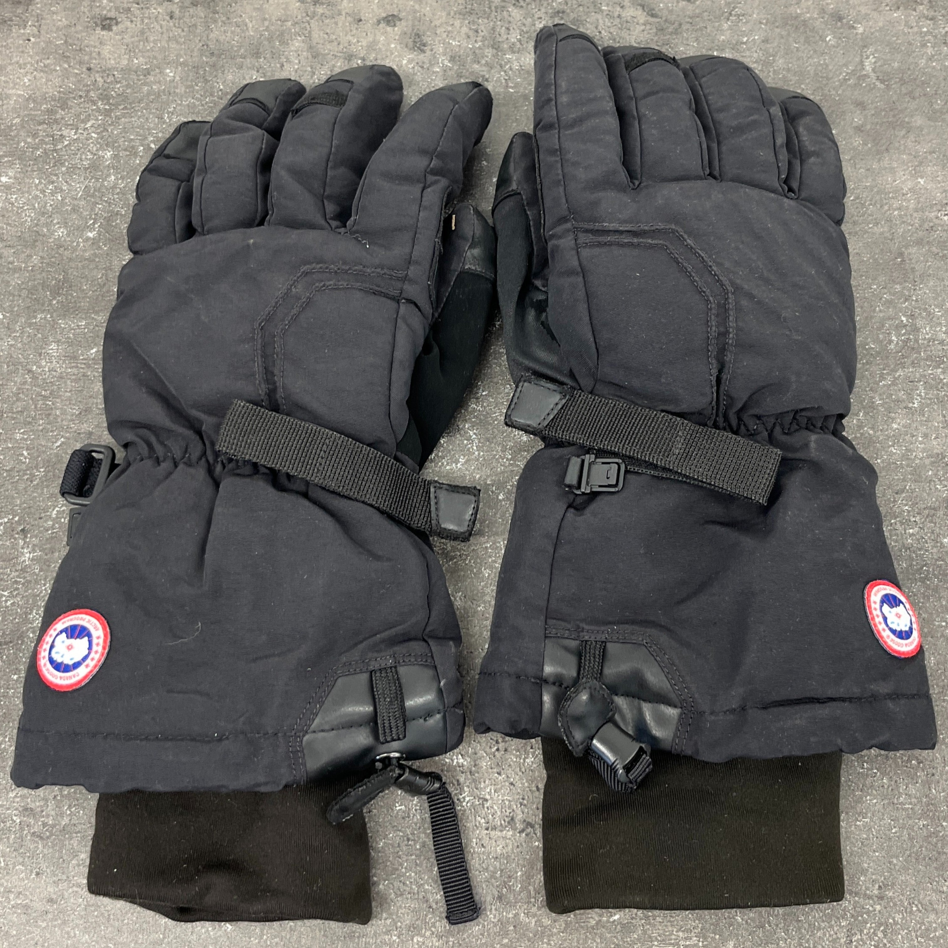 Men's Arctic Down Gloves Black Size M