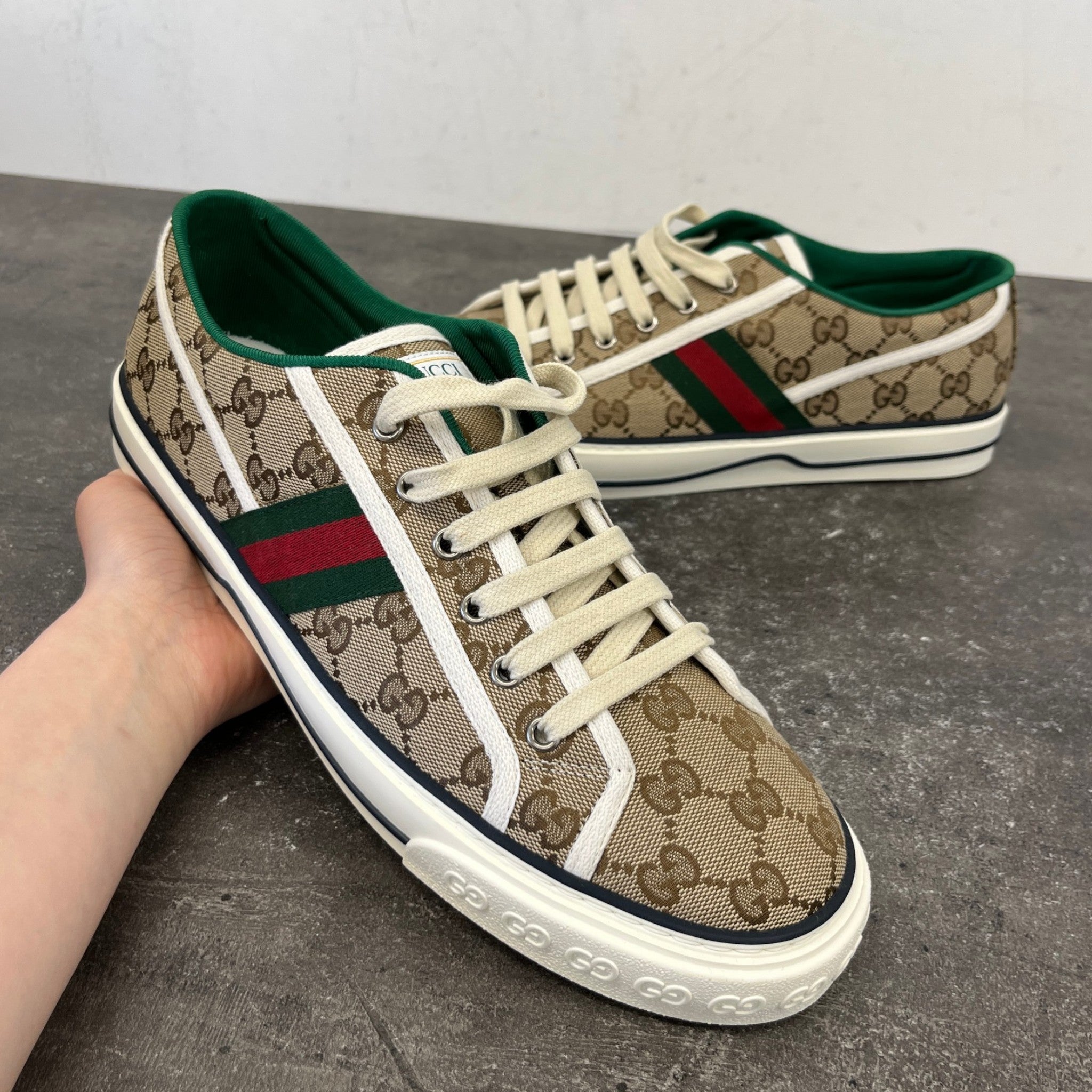 Men's Tennis 1977 Low Trainers Beige Size EU 44 / UK 10