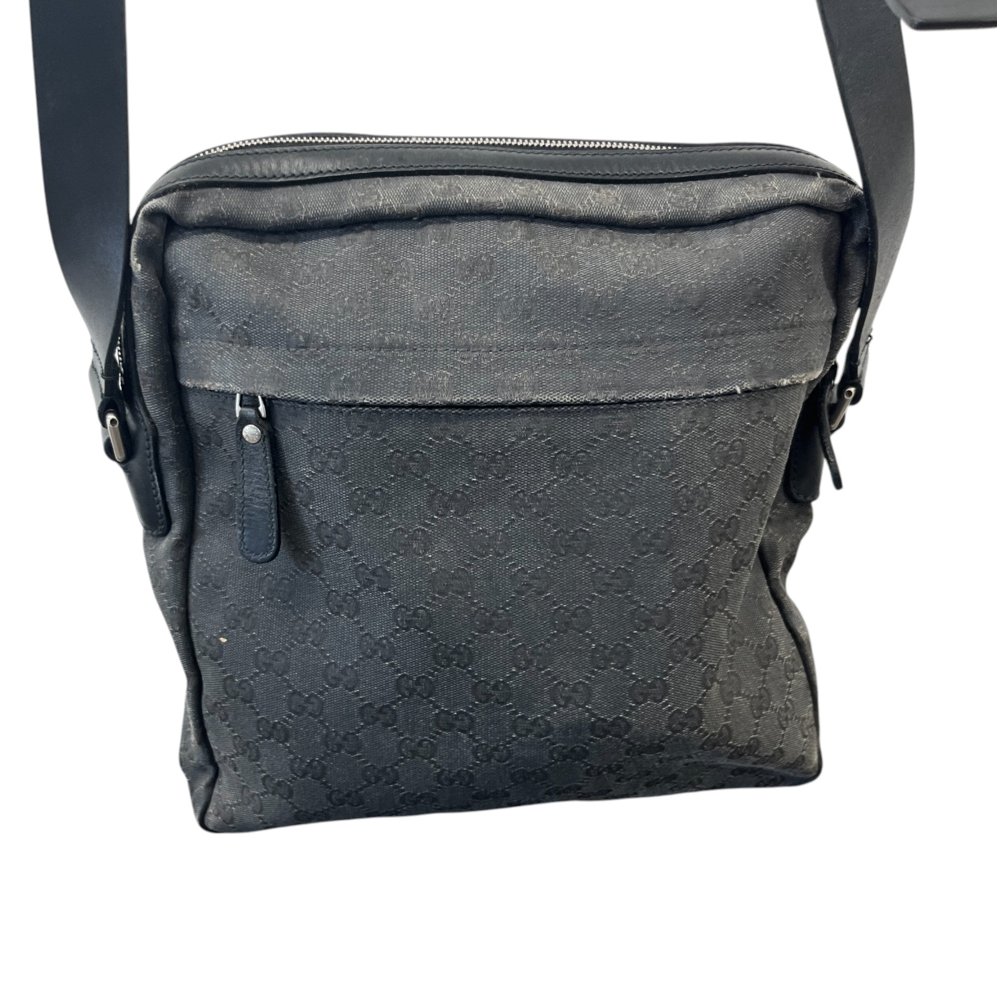 Men's Guccissima Messenger Bag Khaki