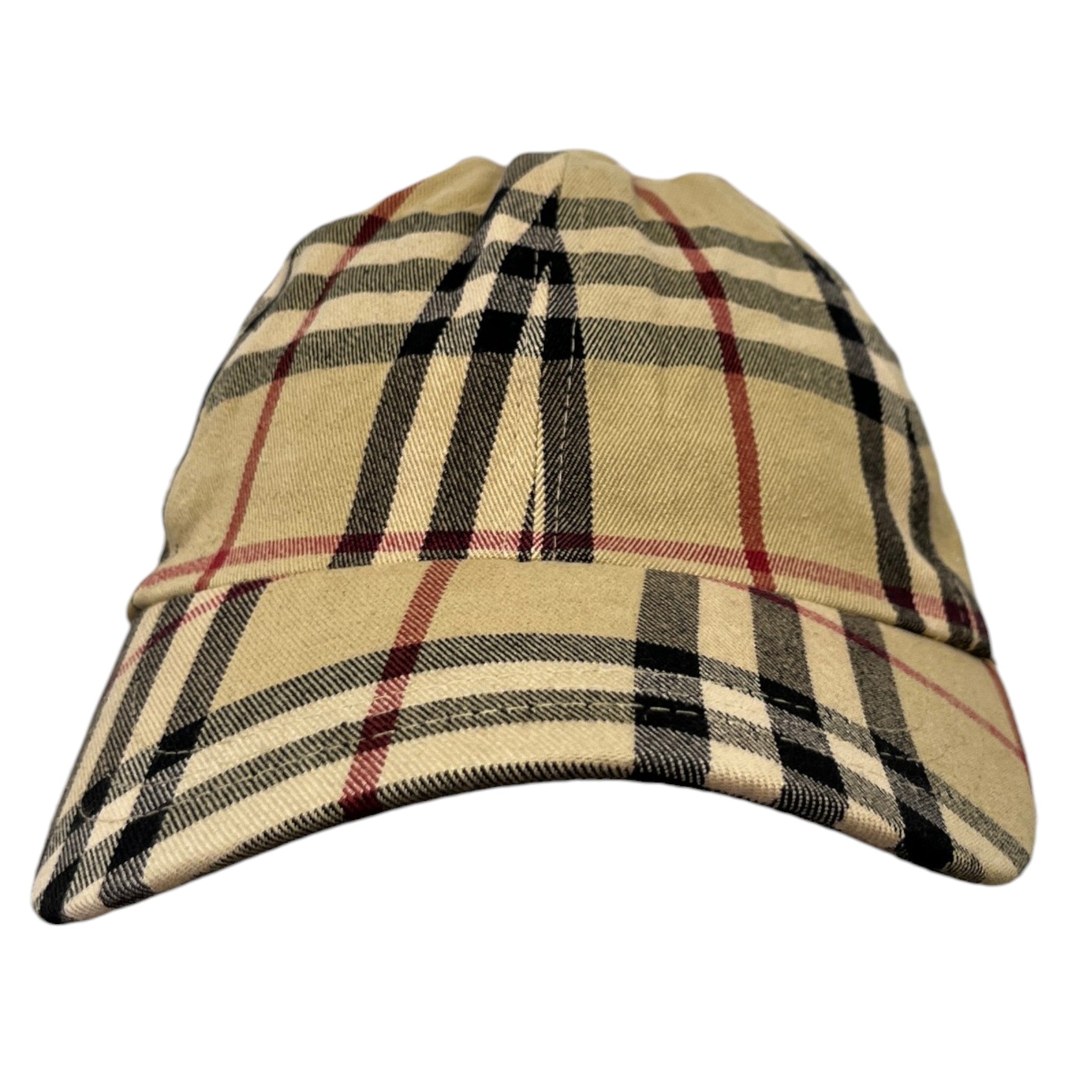 Men's Nova Check Hat Beige