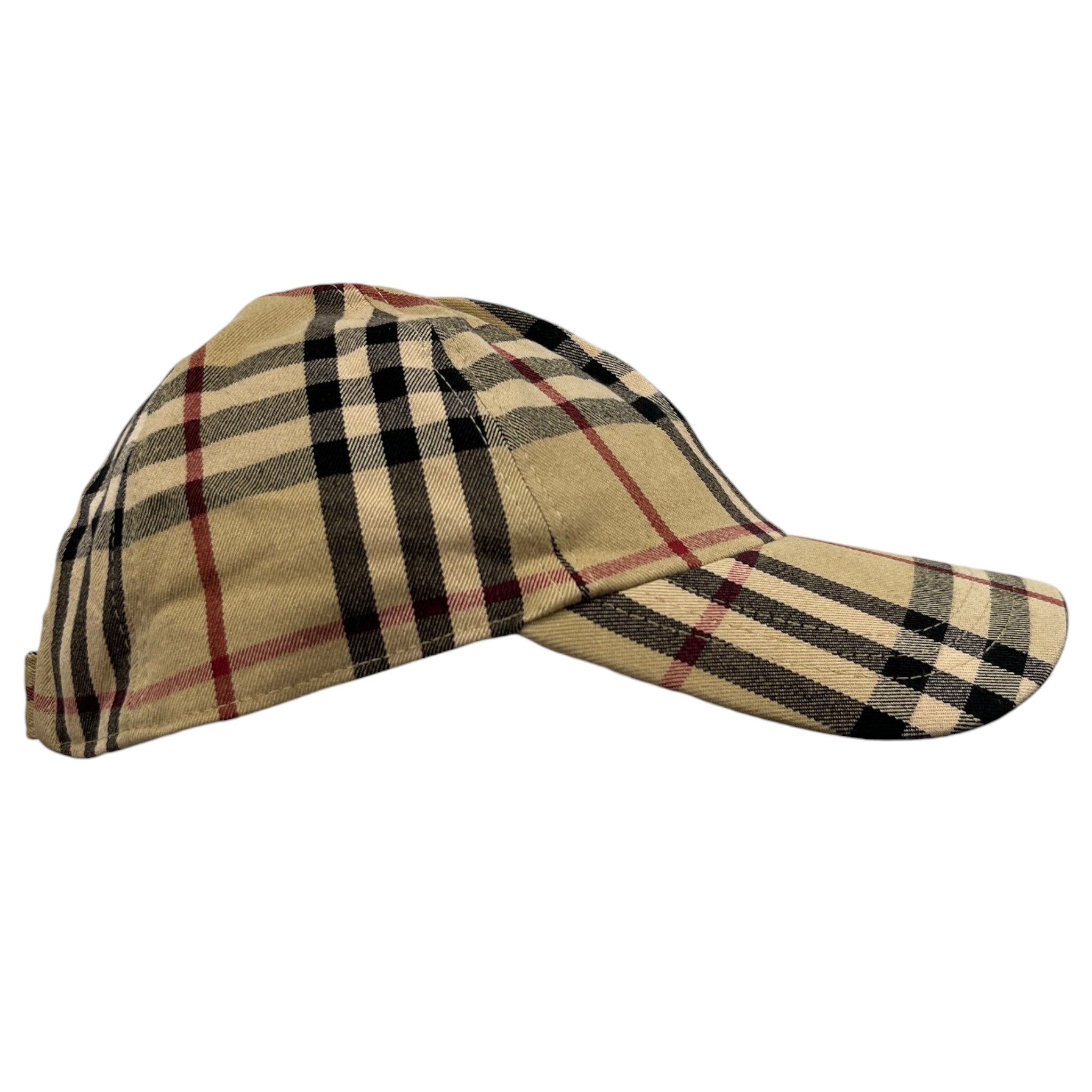 Men's Nova Check Hat Beige