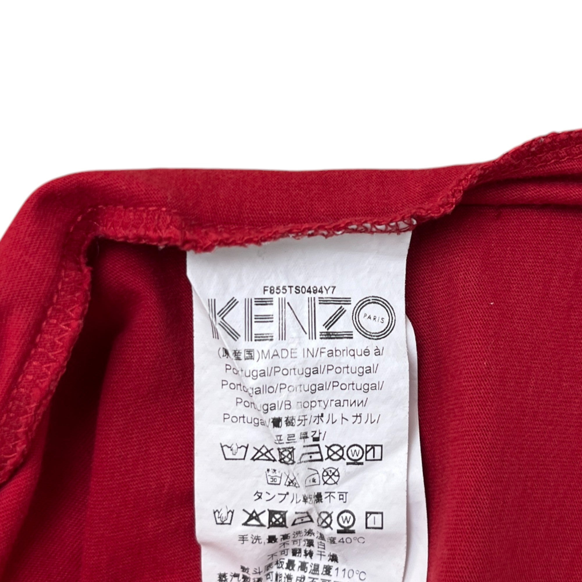 Men's Eye Logo T-Shirt Red Size XS