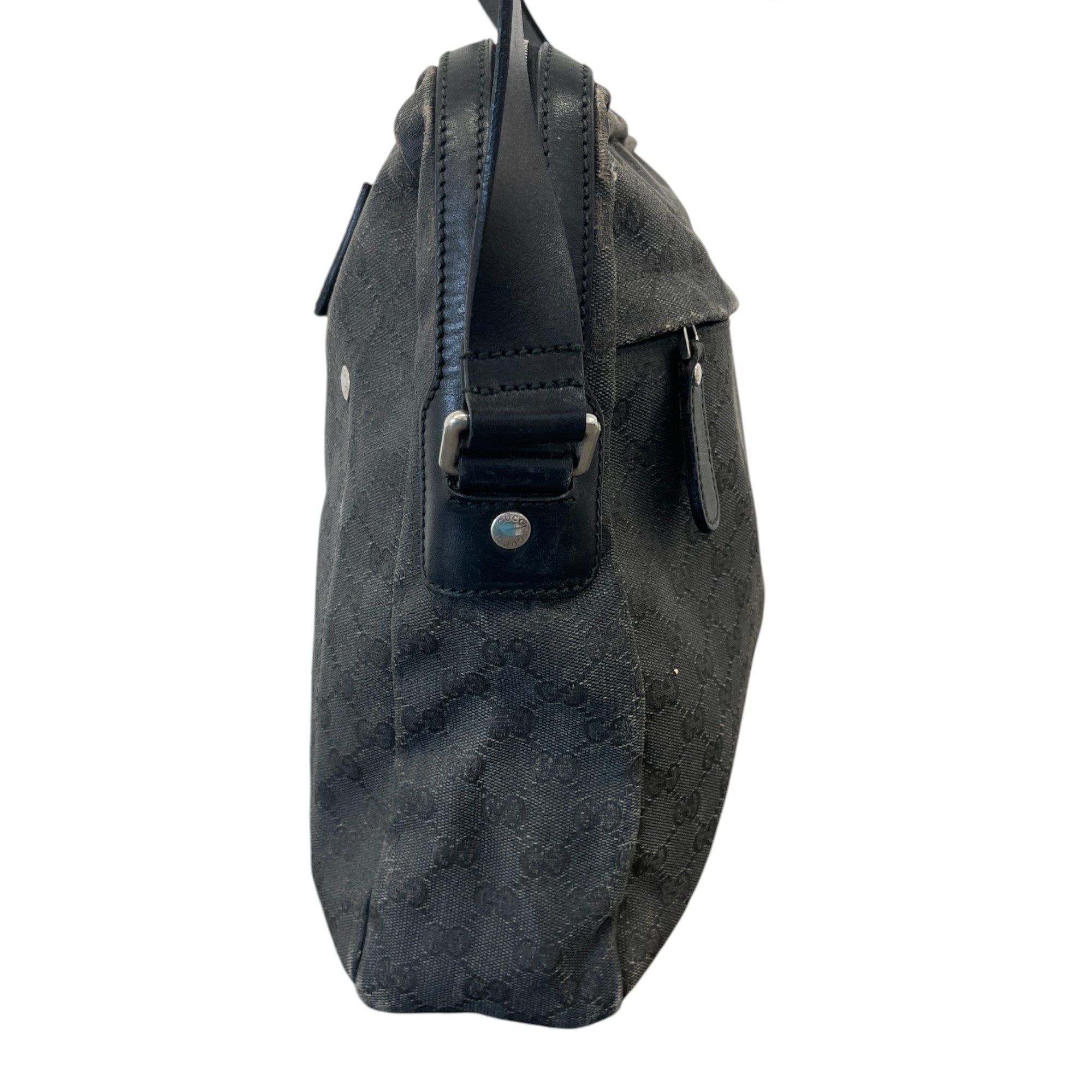 Men's Guccissima Messenger Bag Khaki
