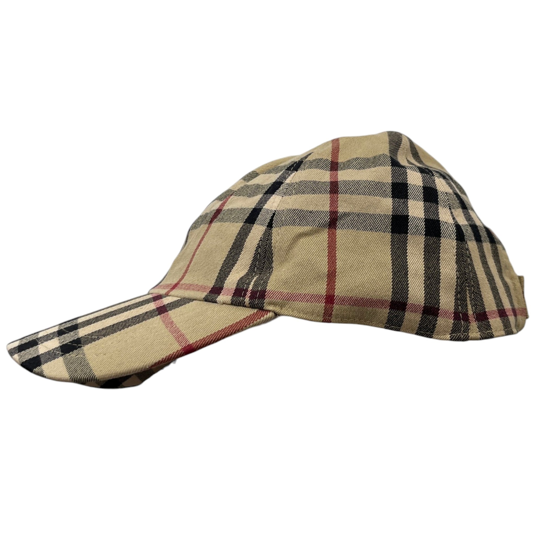 Men's Nova Check Hat Beige