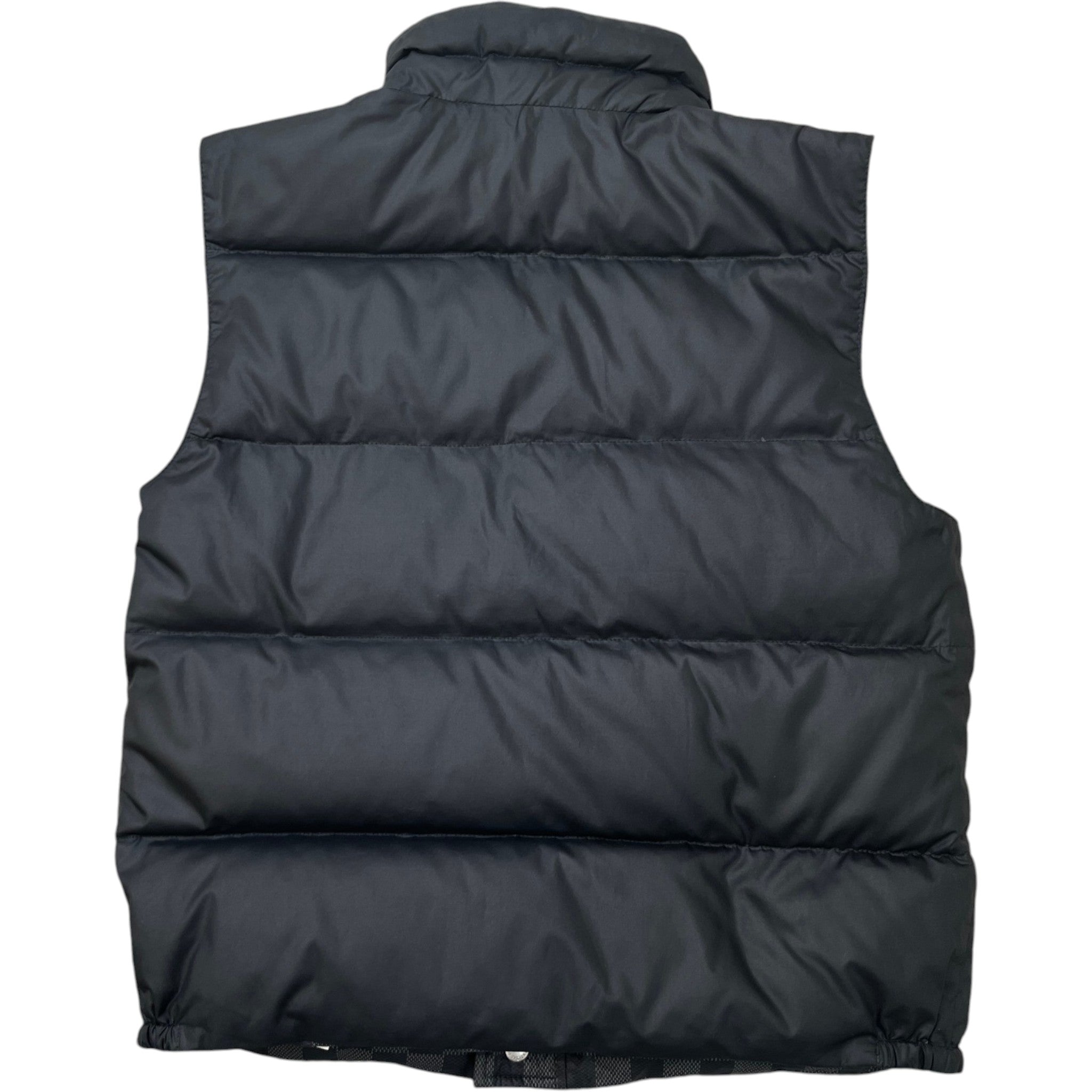 Men's Damier Graphite Boys Age 6 Reversible Gilet Black Size XXS