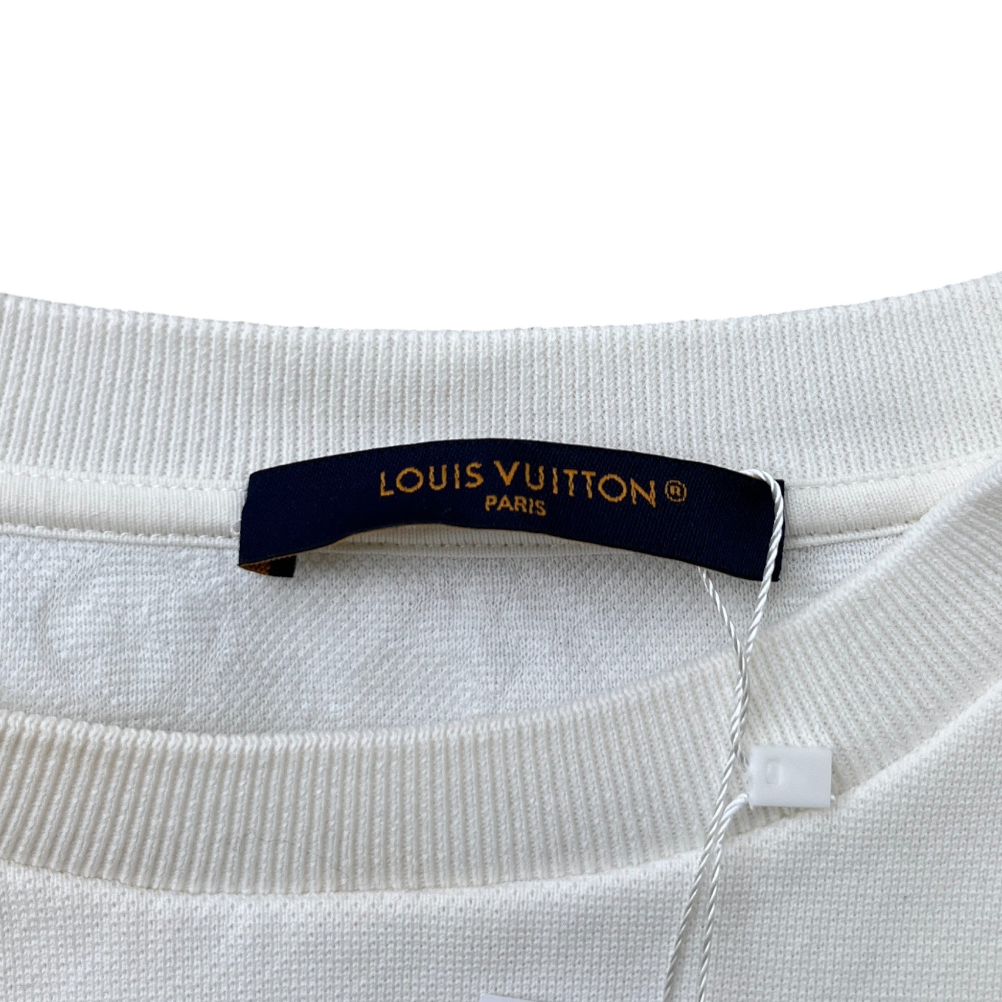 Men's Monogram Pique T-Shirt White Size L