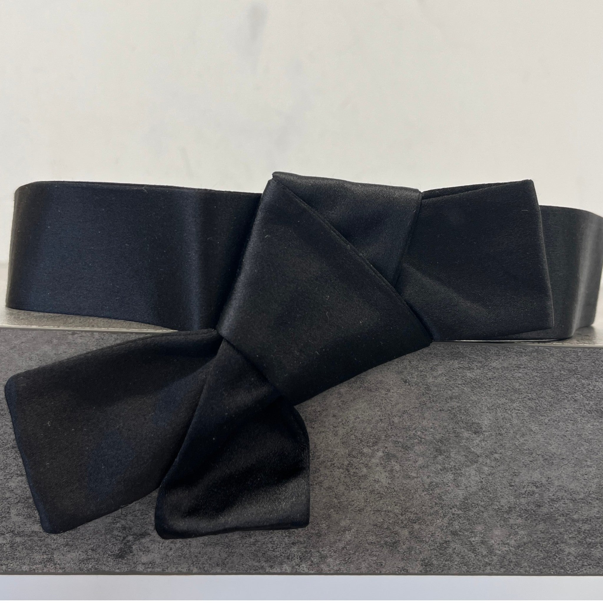 Women's Tied Belt Black Size 75CM / UK 6