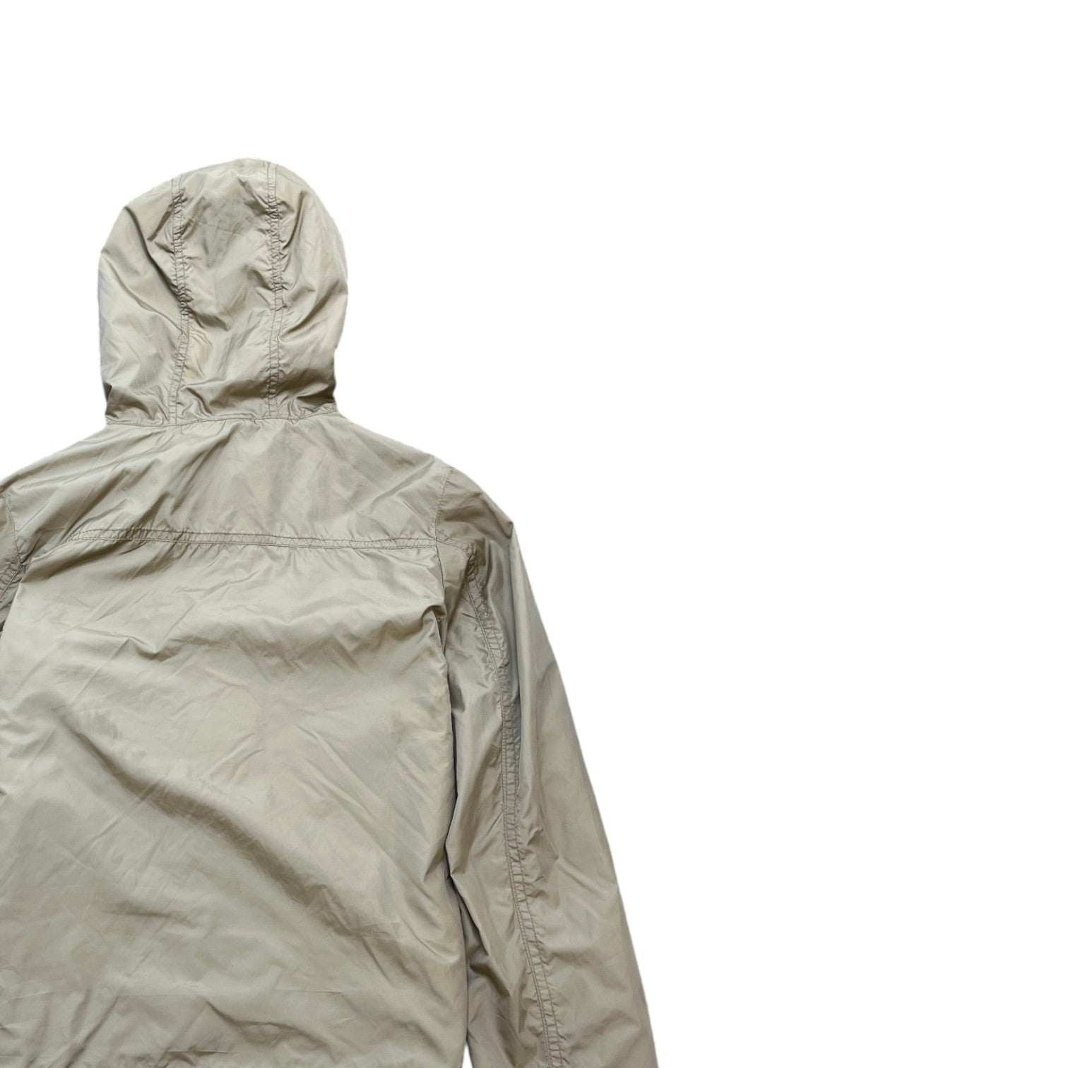 Men's Urville Hooded Junior Age 10 Jacket Beige Size XXS