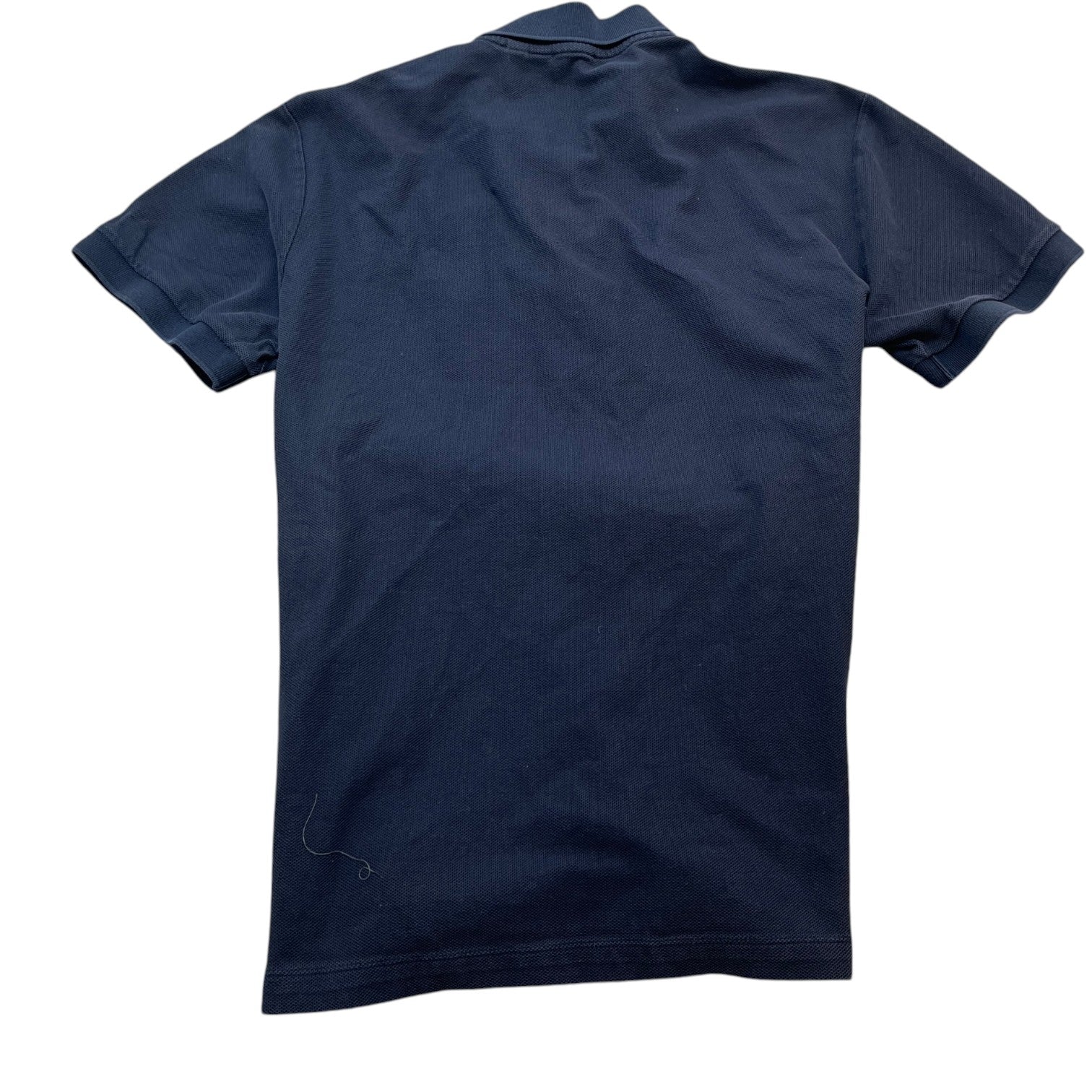 Men's Embroidered Logo Polo Shirt Navy Size L