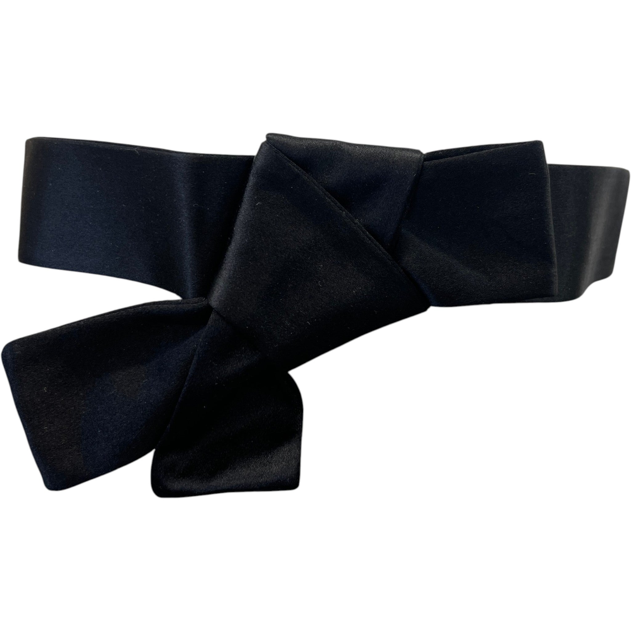 Women's Tied Belt Black Size 75CM / UK 6