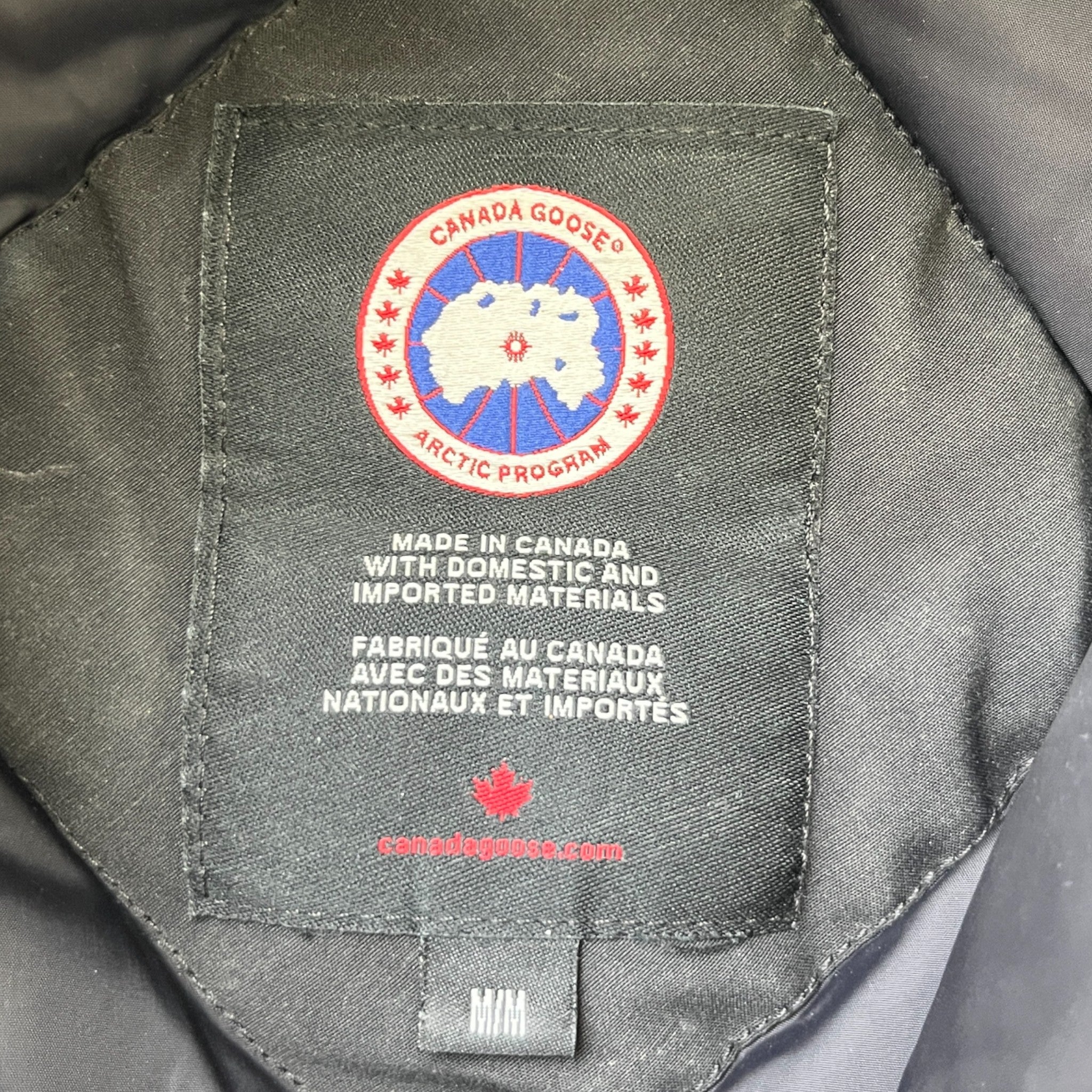 Men's Chateau Parka Down Jacket Black Size M