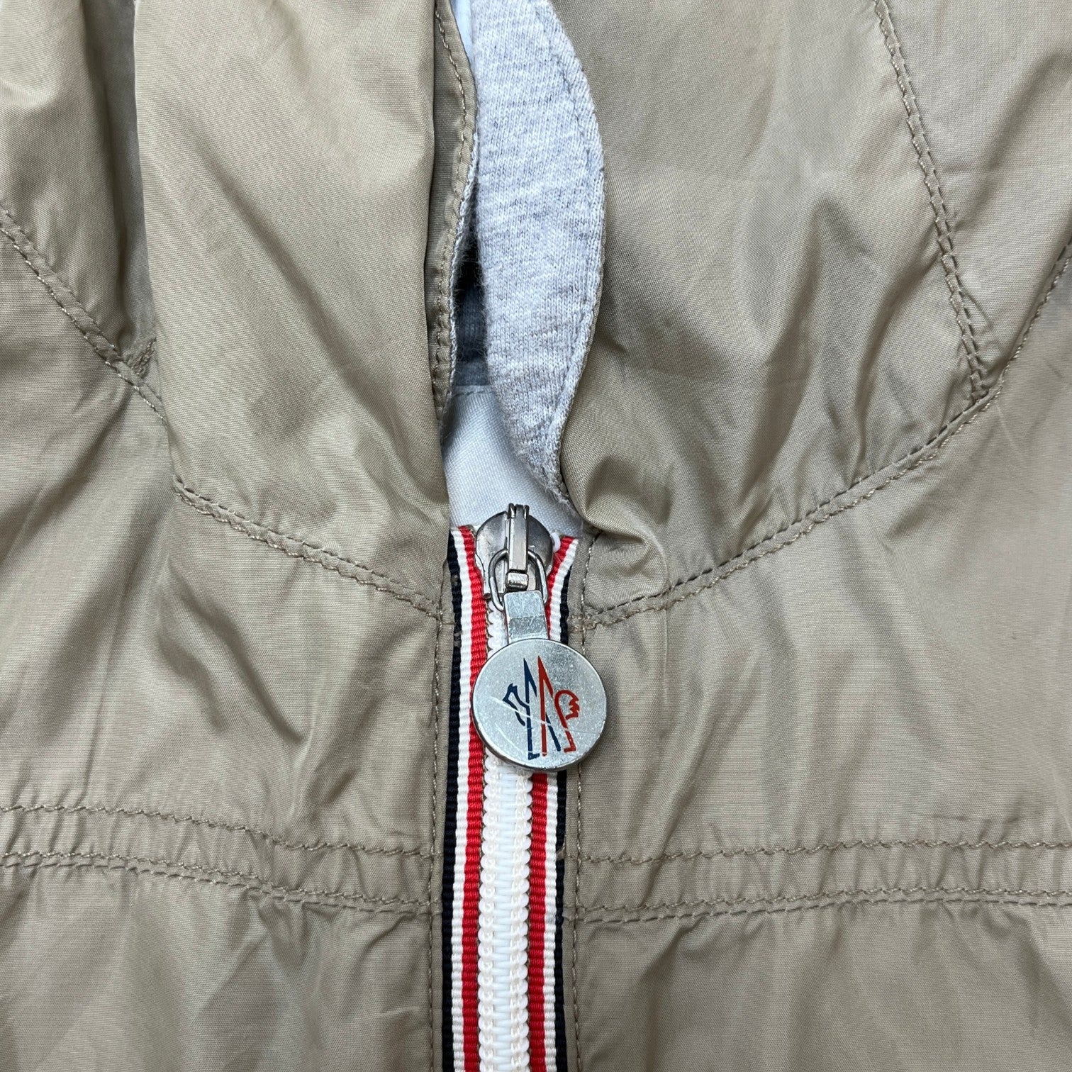 Men's Urville Hooded Junior Age 10 Jacket Beige Size XXS