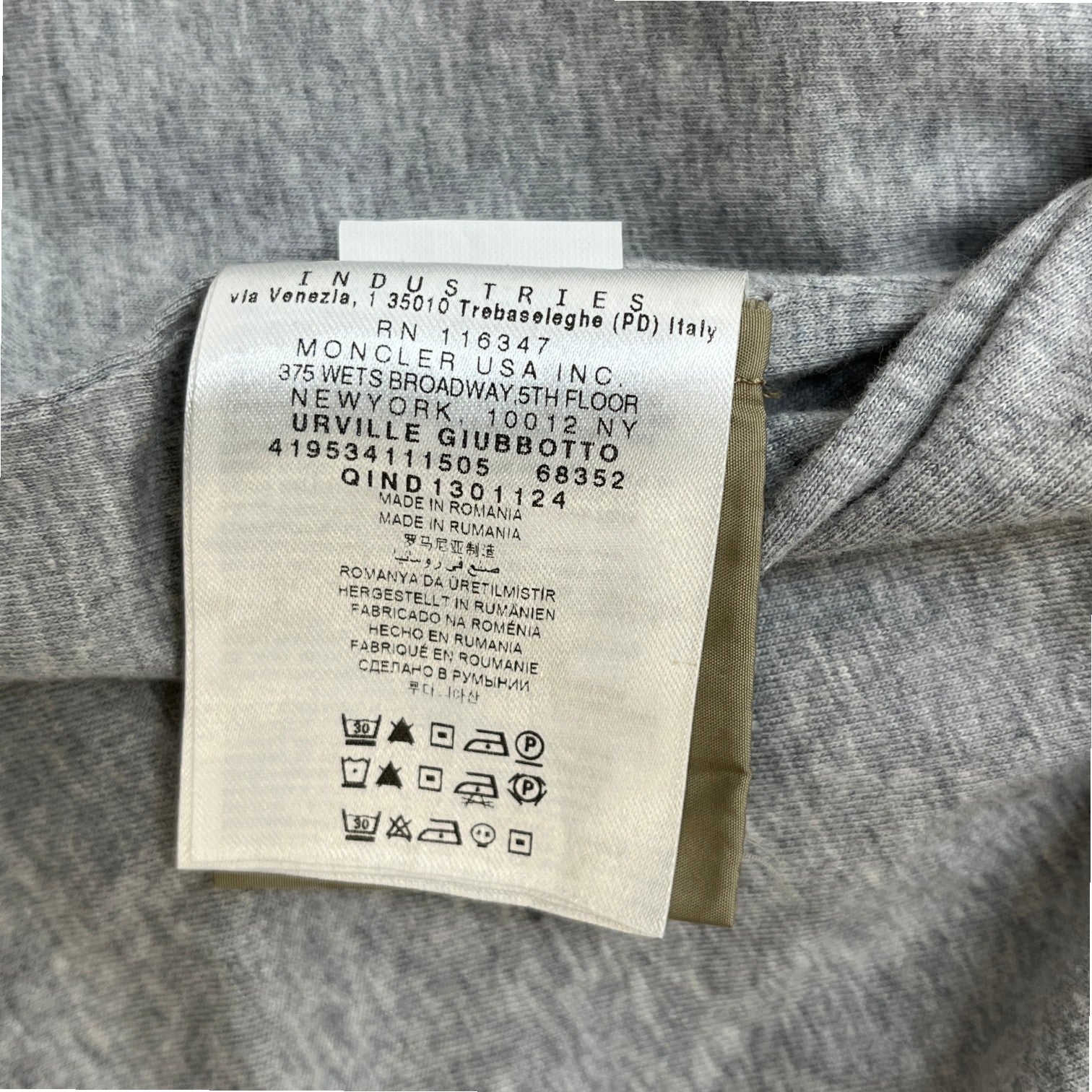 Men's Urville Hooded Junior Age 10 Jacket Beige Size XXS