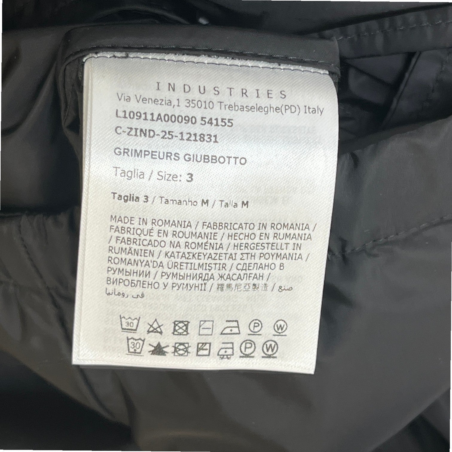 Men's Grimpeurs Windbreaker Black Size 3 / L