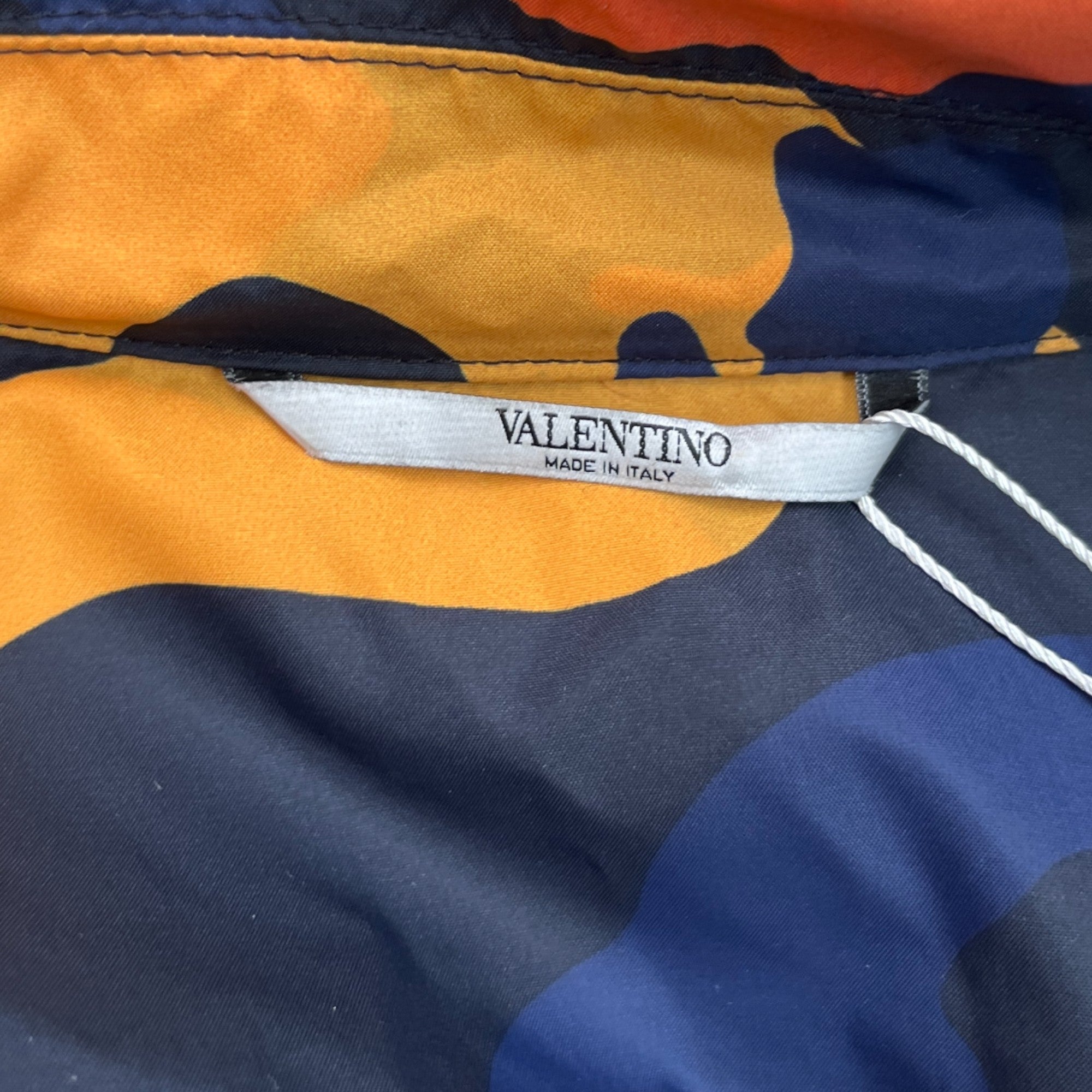 Men's Camouflage Print Windbreaker Navy Size IT 48 / M