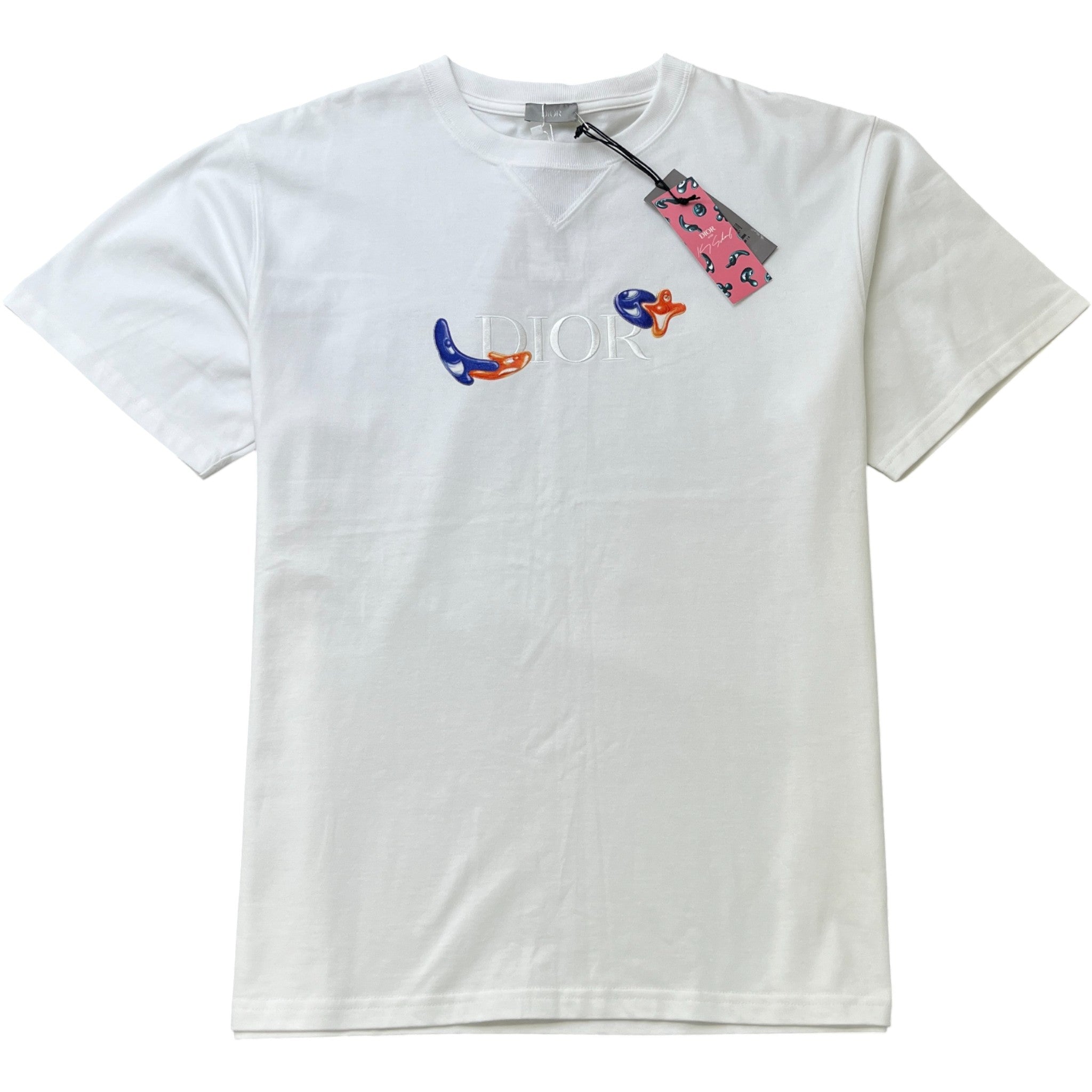 Men's Kenny Sharf T-Shirt White Size XXXL