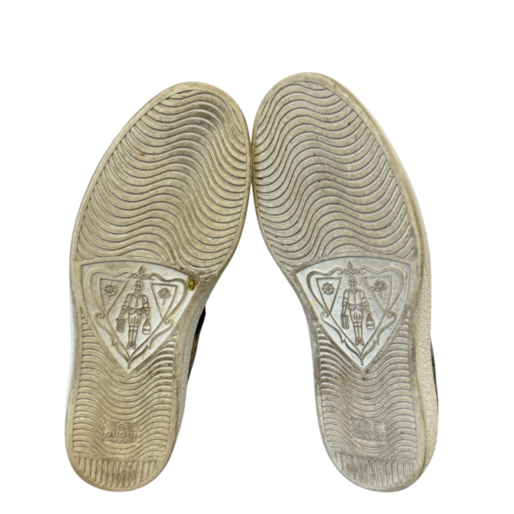 Men's Ace Gg Supreme Bee Low Trainers Beige Size EU 44 / UK 10