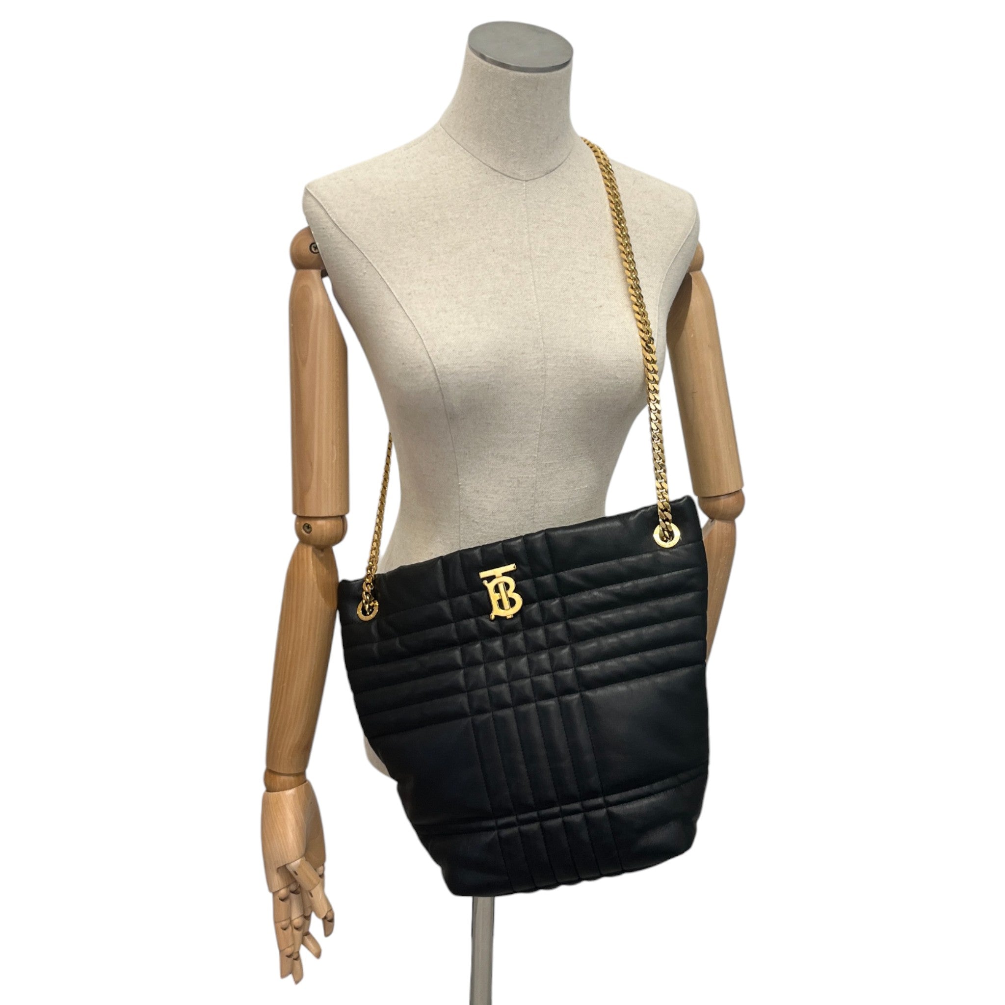 Women's Medium Lola Bucket Bag Black