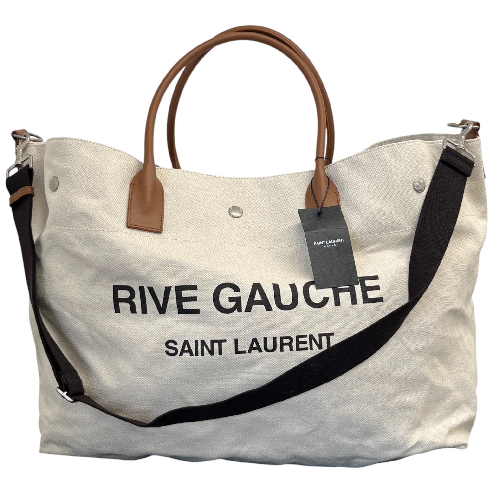 Women's Rive Gauche Maxi Shopping Bag Beige