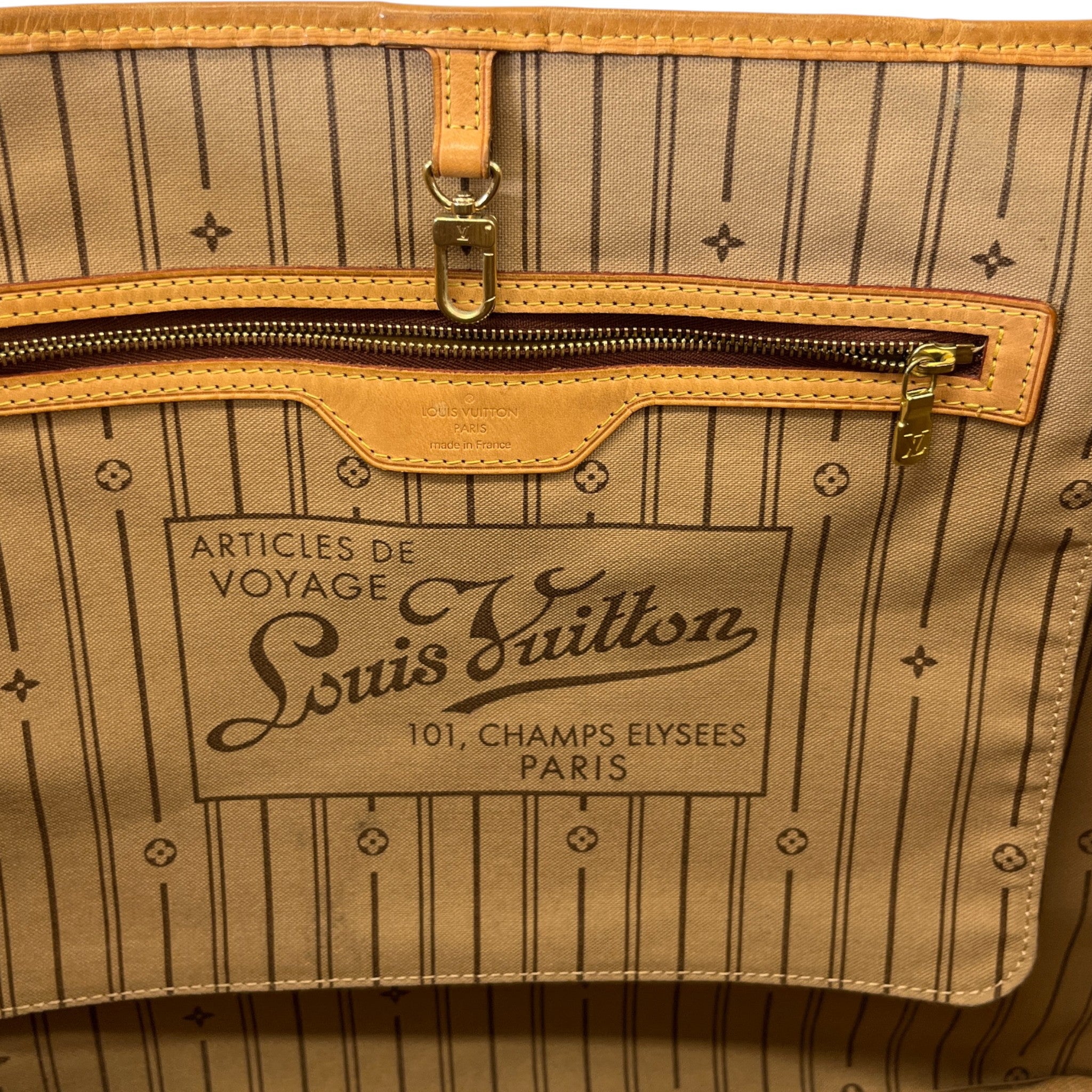 Women's Monogram Neverfull Gm Handbag Brown