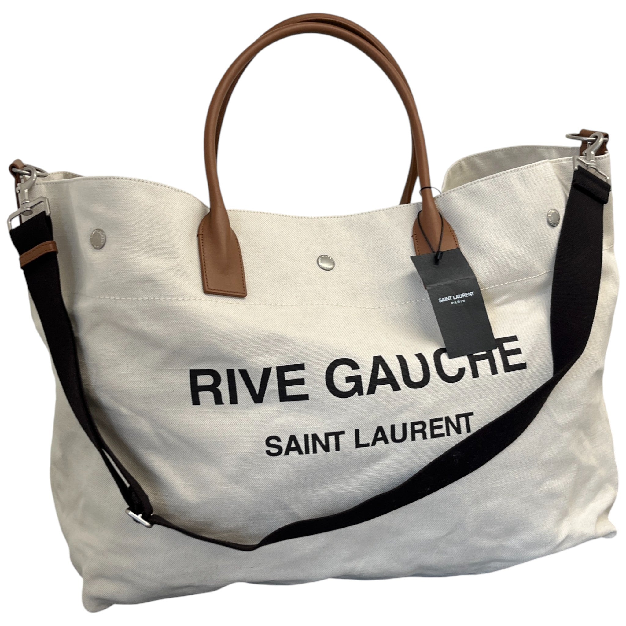 Women's Rive Gauche Maxi Shopping Bag Beige