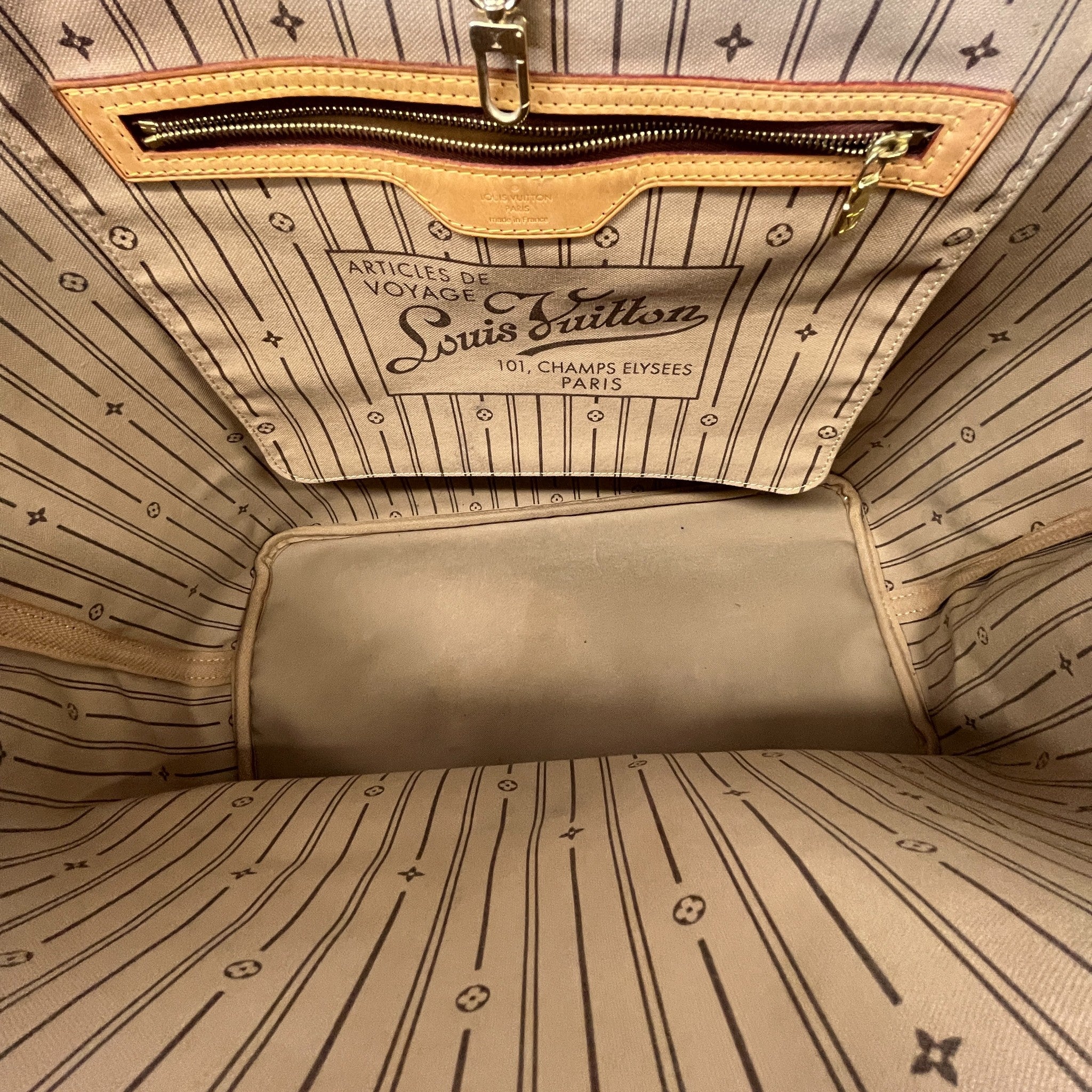 Women's Monogram Neverfull Gm Handbag Brown