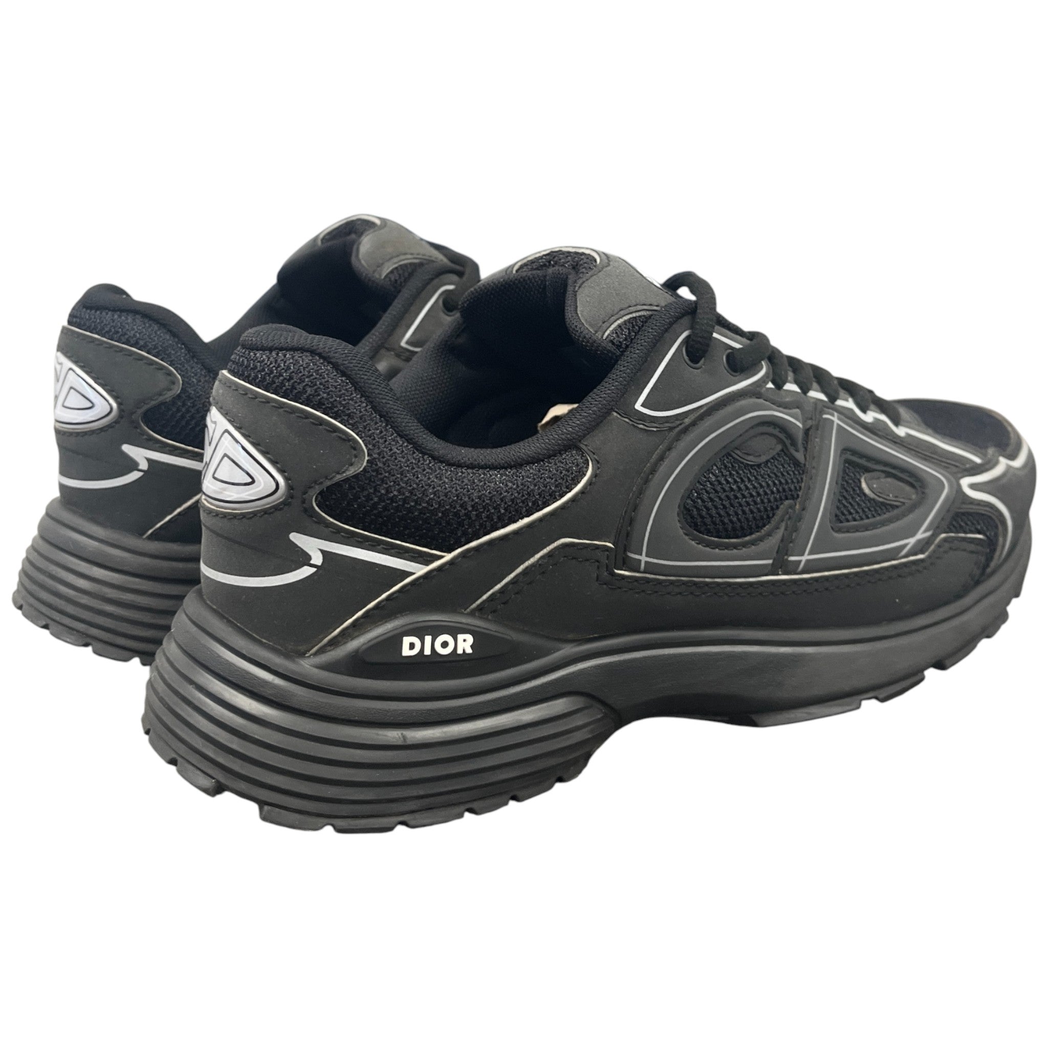 Men's B30 Low Trainers Black Size EU 41.5 / UK 7.5